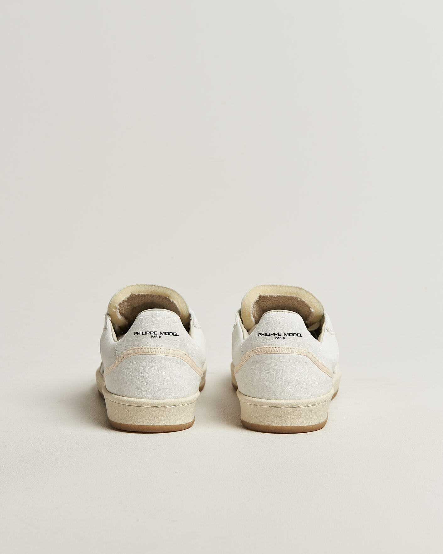 Heren | Sneakers | Philippe Model | Pgal Low Leather Sneaker White