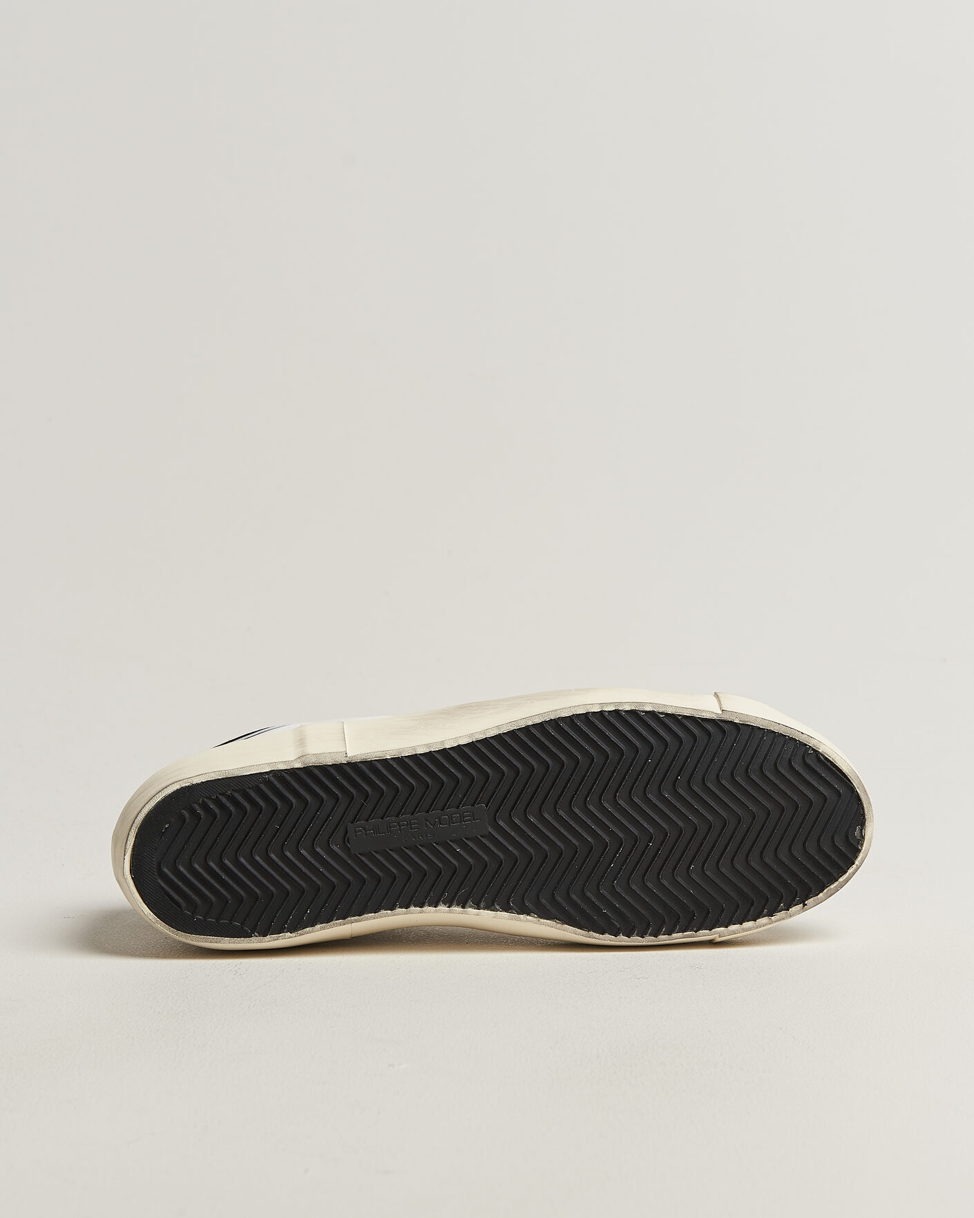 Heren | Sneakers | Philippe Model | PRSX Low Top Canvas Mix Sneaker White/Black