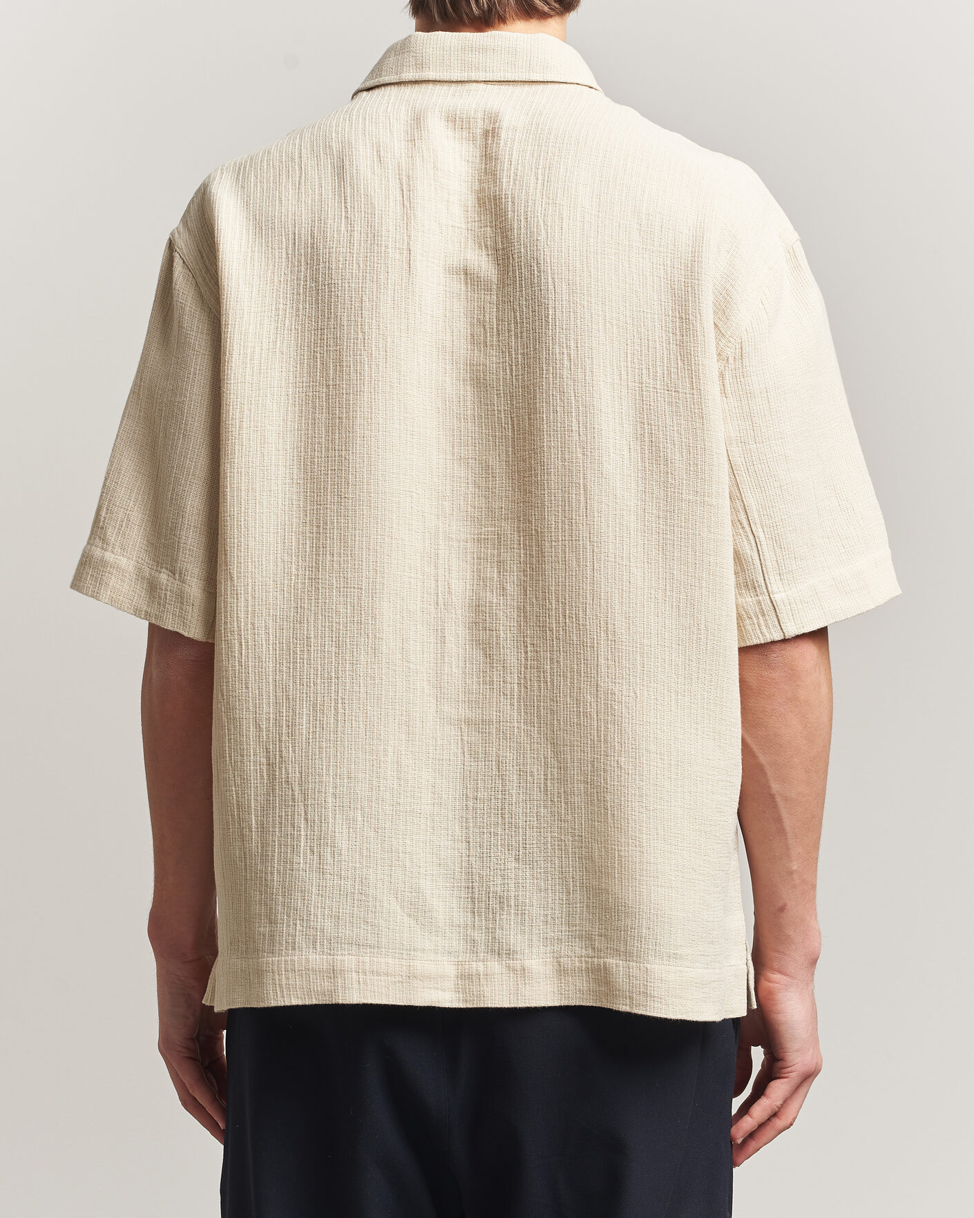 Heren | Overhemden | Sunflower | Adam Short Sleeve Shirt Off White