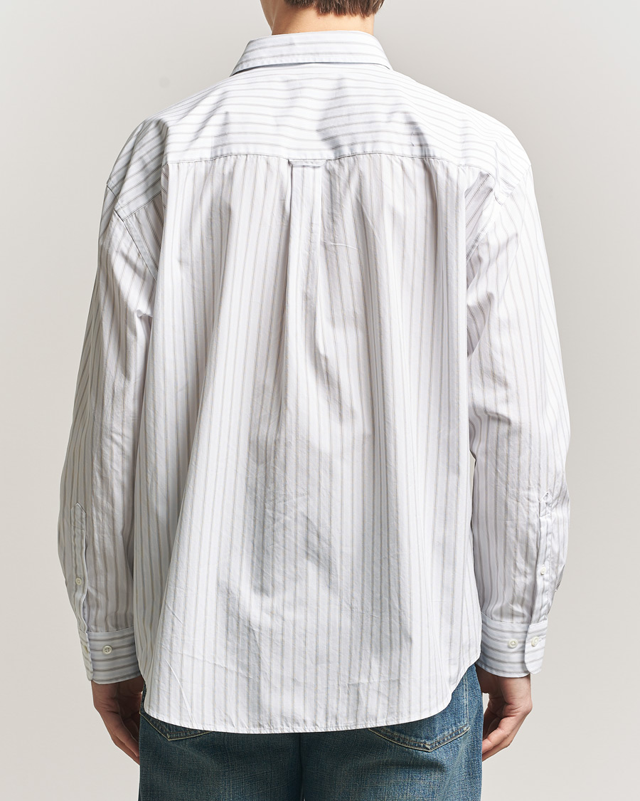 Heren | Overhemden | Sunflower | New Base Shirt Blue Stripe
