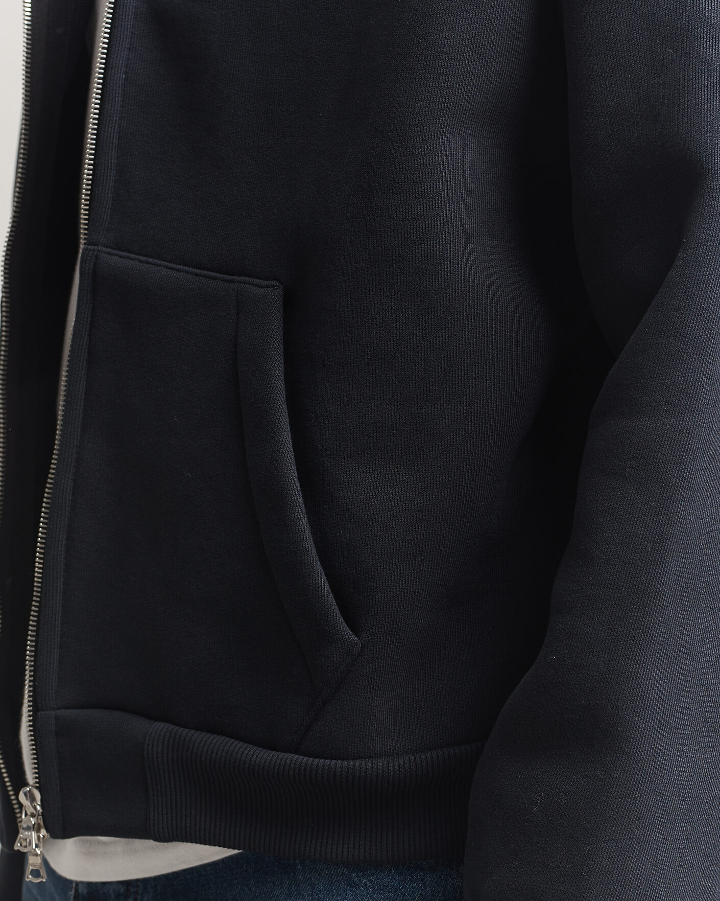Heren | Truien | Sunflower | Hooded Sweat Jacket Black