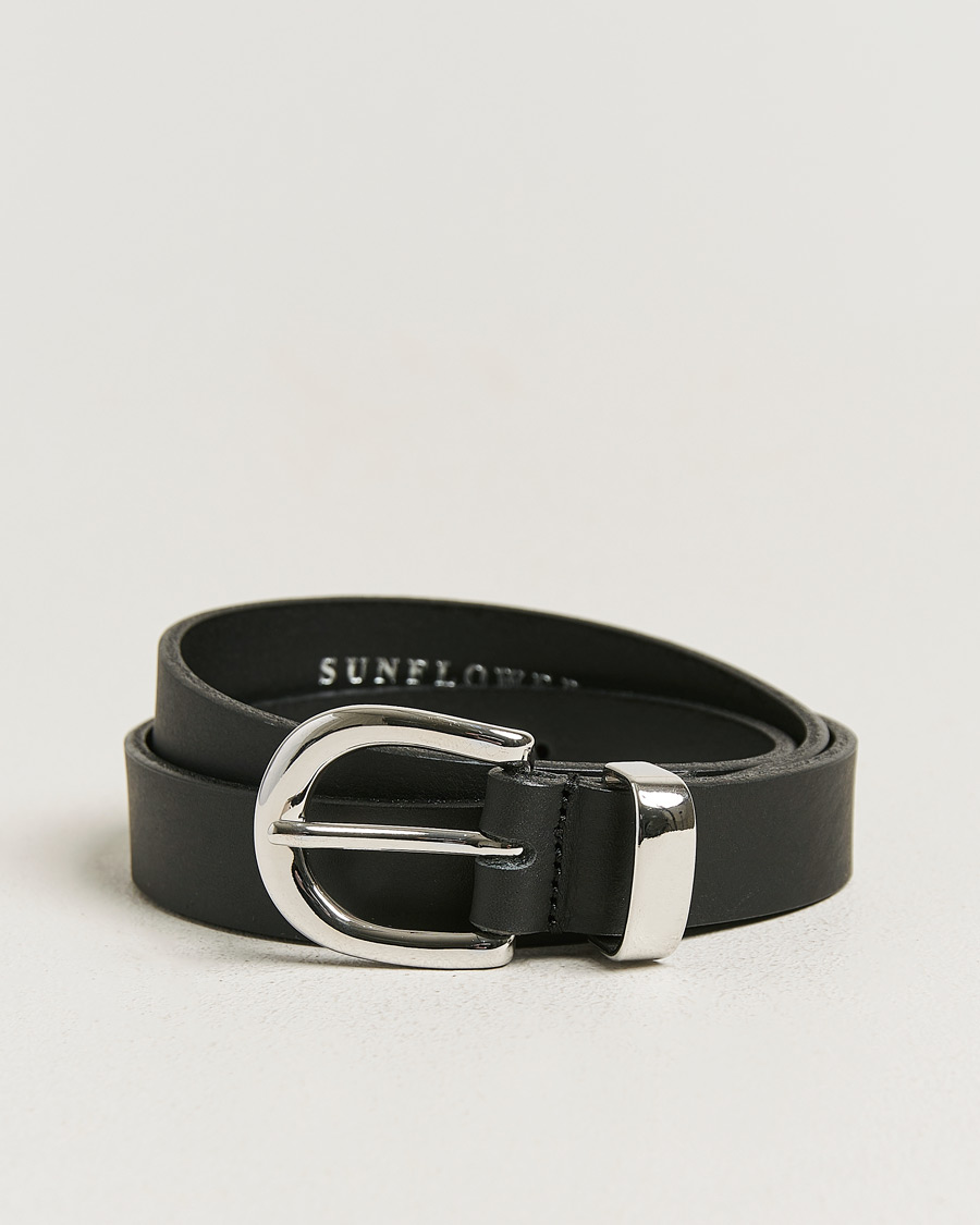 Heren | Riemen | Sunflower | Simple Belt Black