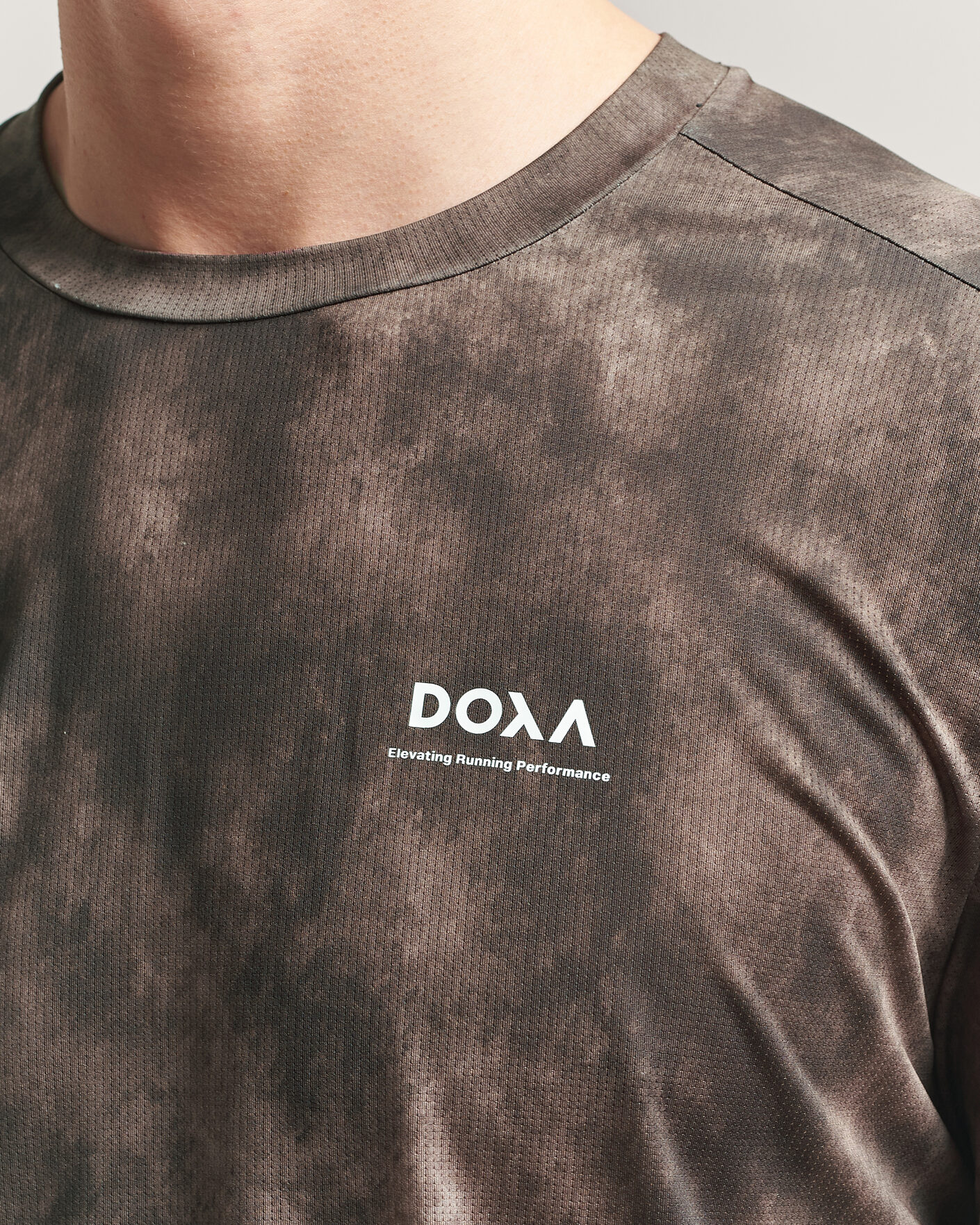 Heren | T-shirts | DOXA | Rerun Long Sleeve T-Shirt Taupe
