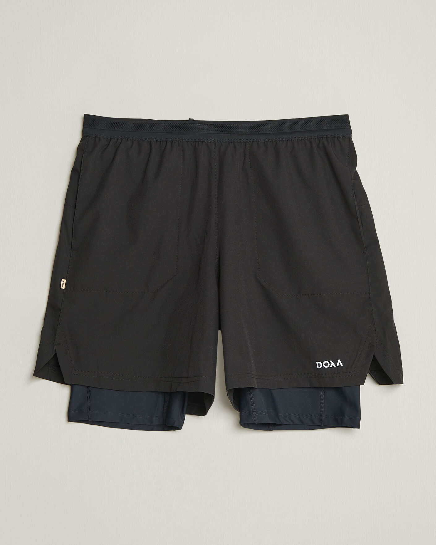 Heren | Korte broek | DOXA | Rerun 2-In-1 Shorts Black