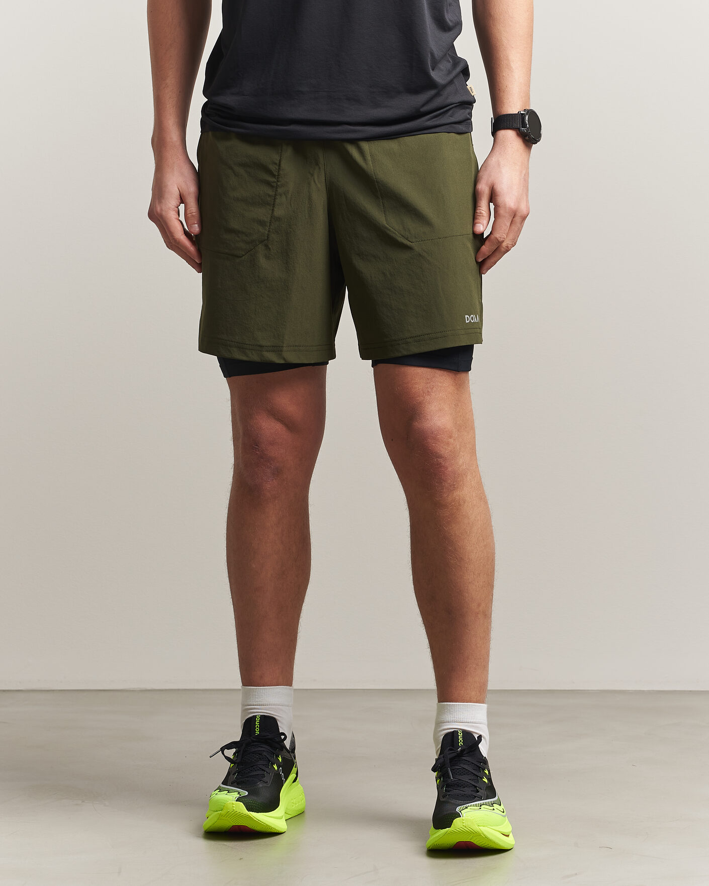 Heren | Korte broek | DOXA | Rerun 2-In-1 Shorts Forest