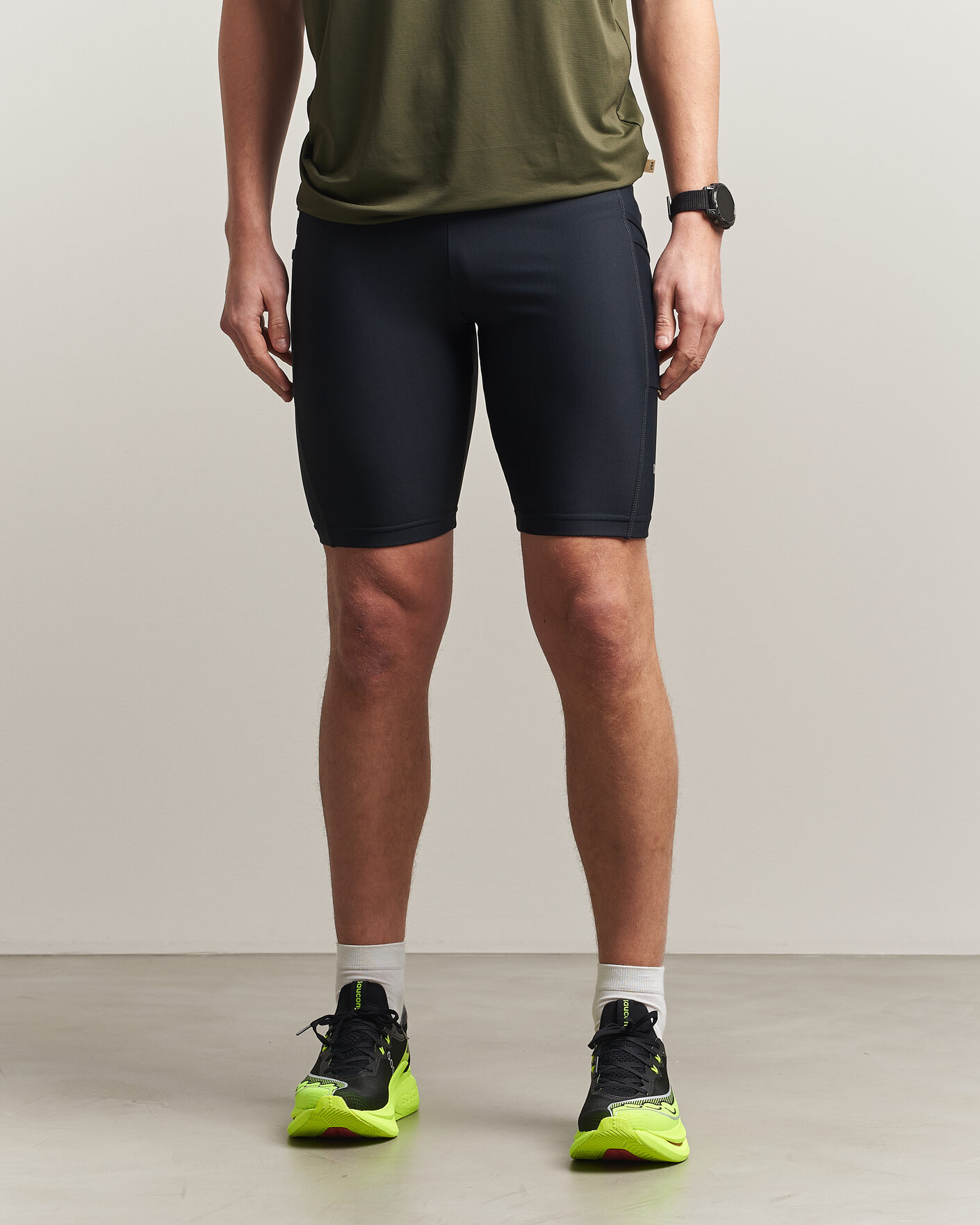 Heren | Korte broek | DOXA | Rerun Half Tights Black