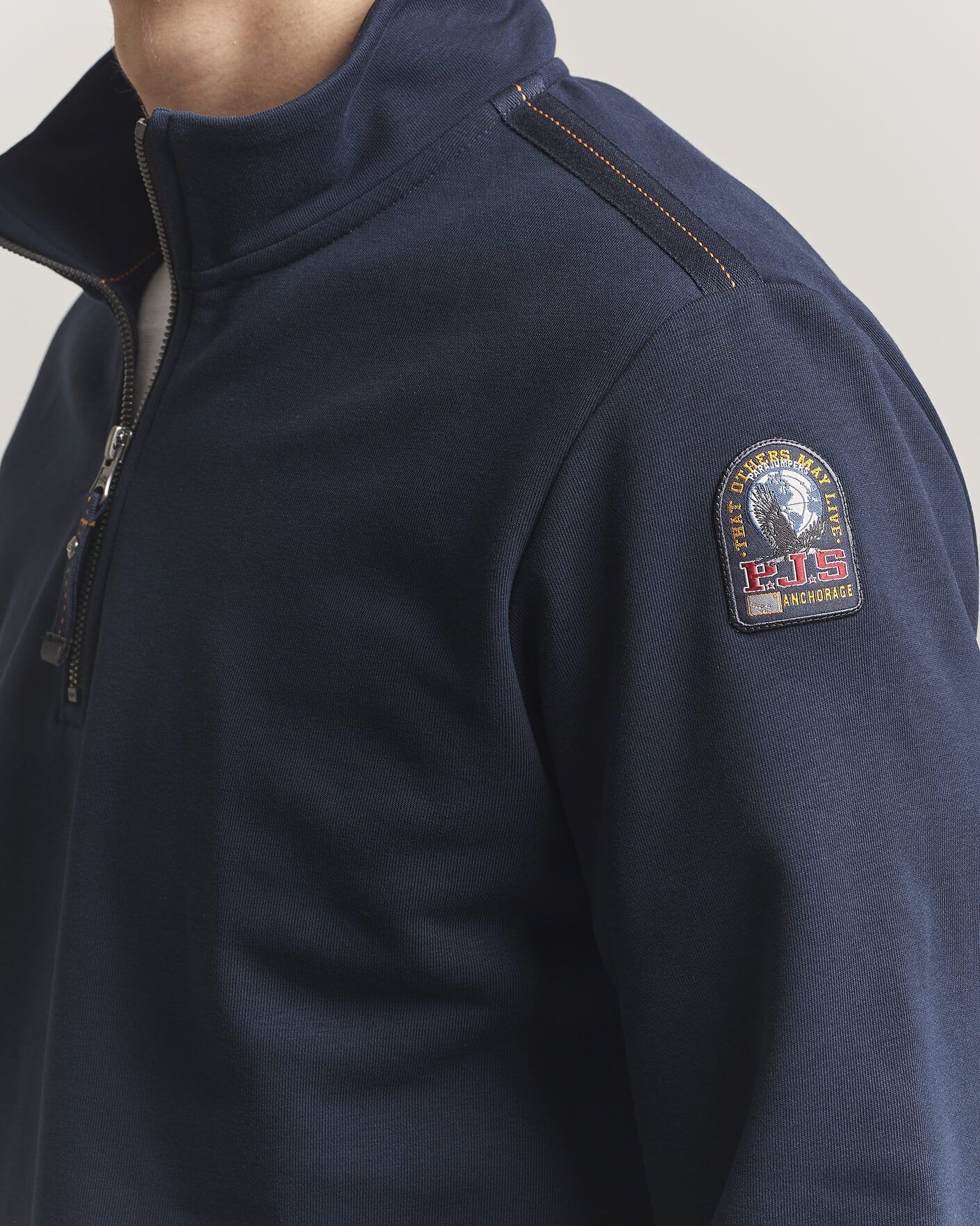 Heren | Truien | Parajumpers | Broad Peak Super Easy Half Zip Navy