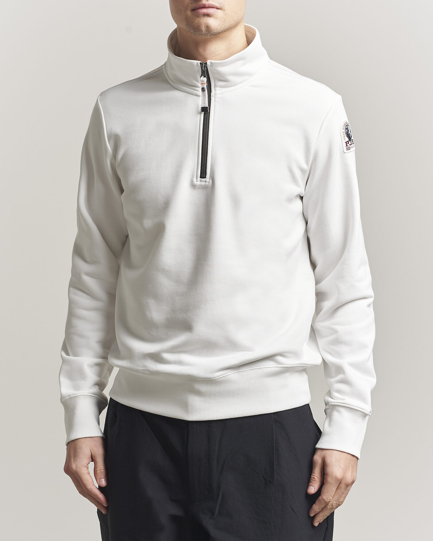 Heren | Truien | Parajumpers | Broad Peak Super Easy Half Zip White