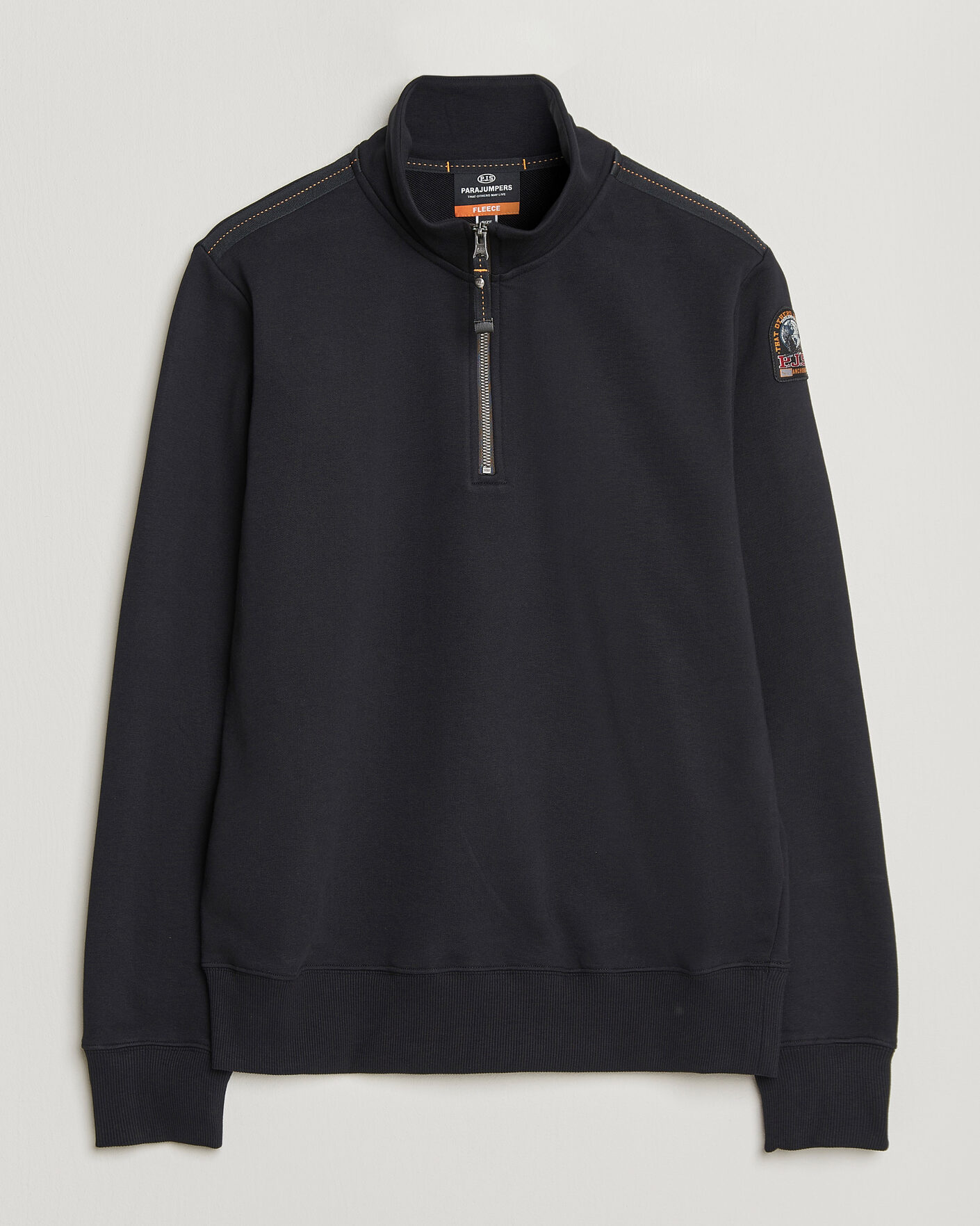Heren | Truien | Parajumpers | Broad Peak Super Easy Half Zip Black