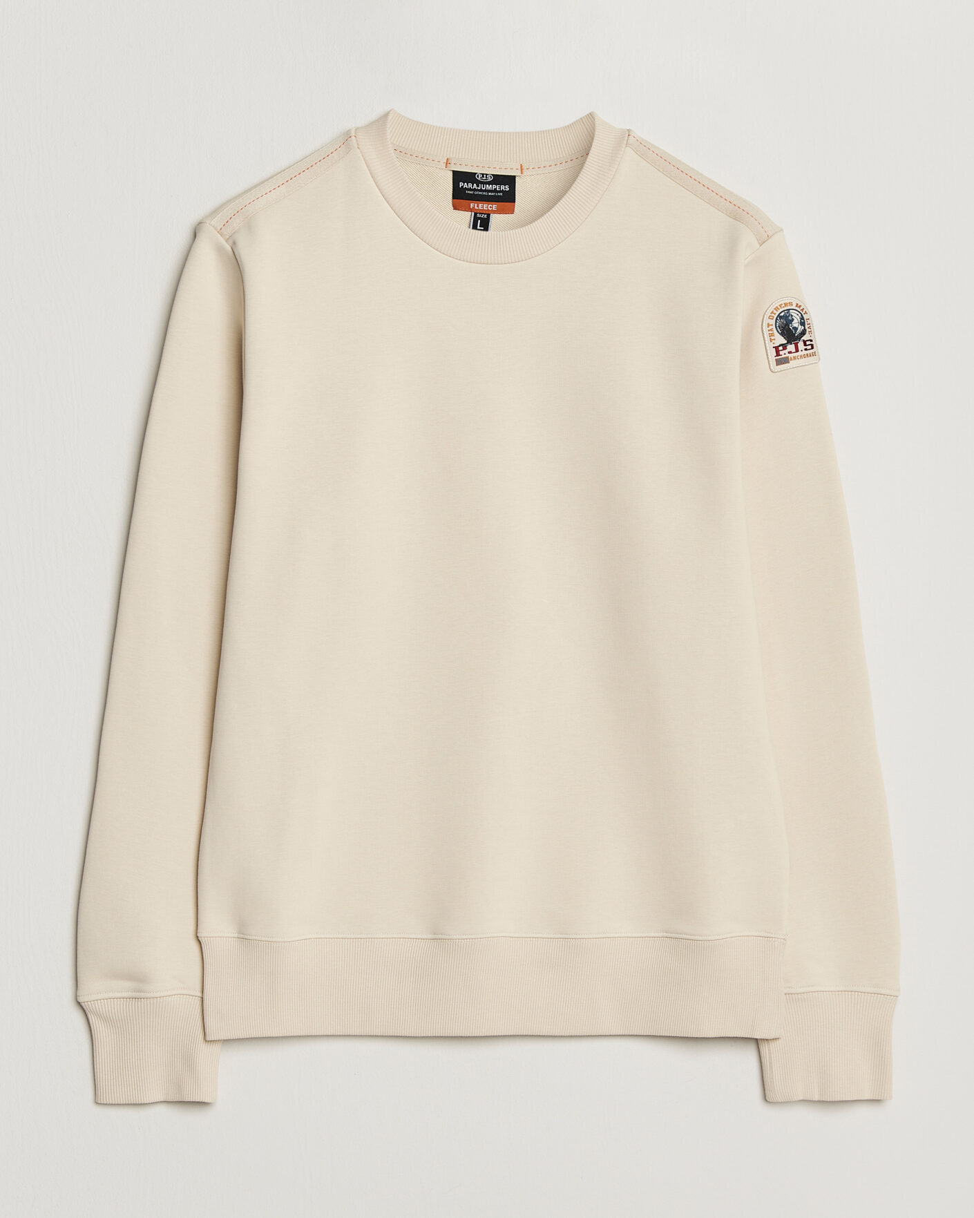 Heren | Truien | Parajumpers | K2 Super Easy Crew Neck Sweatshirt Bone
