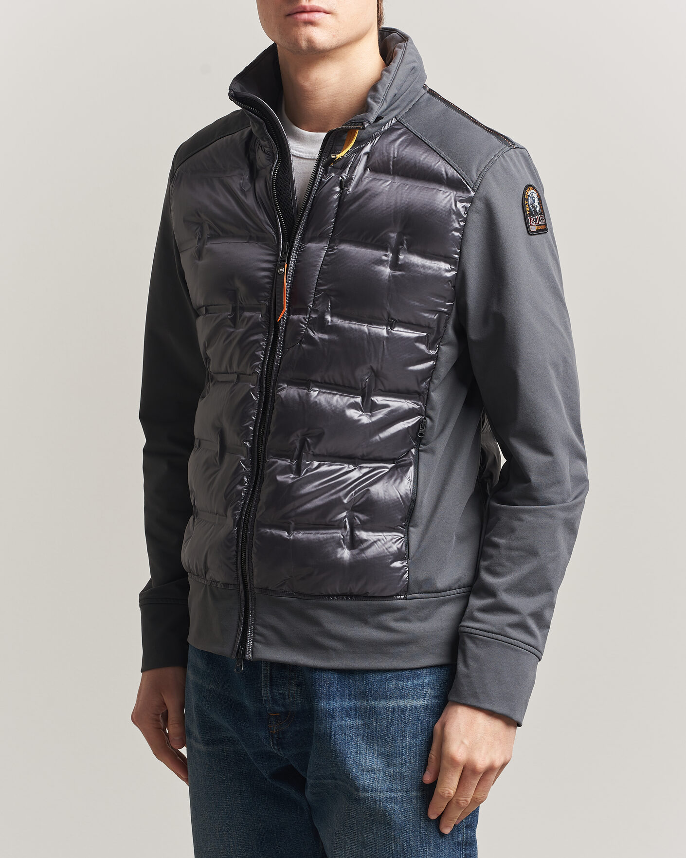 Heren | Jassen | Parajumpers | Matty Techno Hybrid Jacket Gargoyle