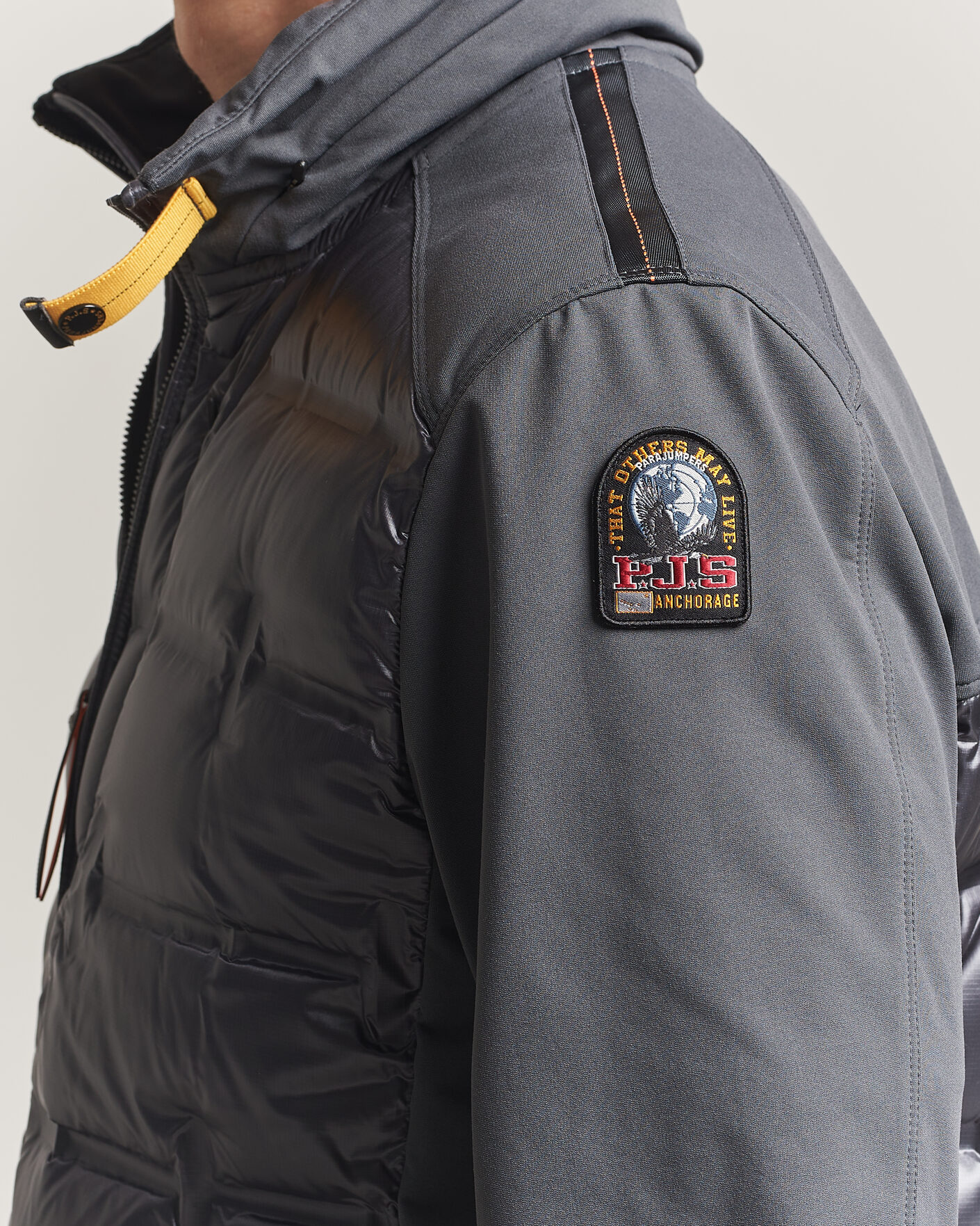 Heren | Jassen | Parajumpers | Matty Techno Hybrid Jacket Gargoyle