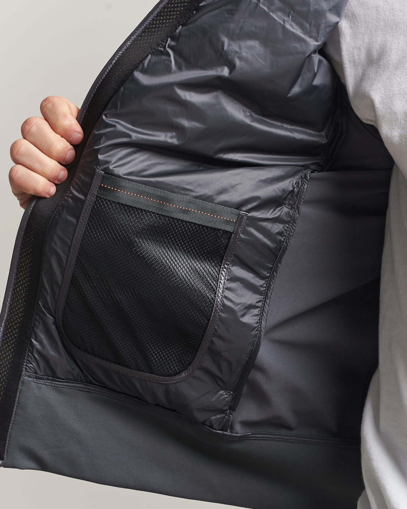 Heren | Jassen | Parajumpers | Matty Techno Hybrid Jacket Gargoyle