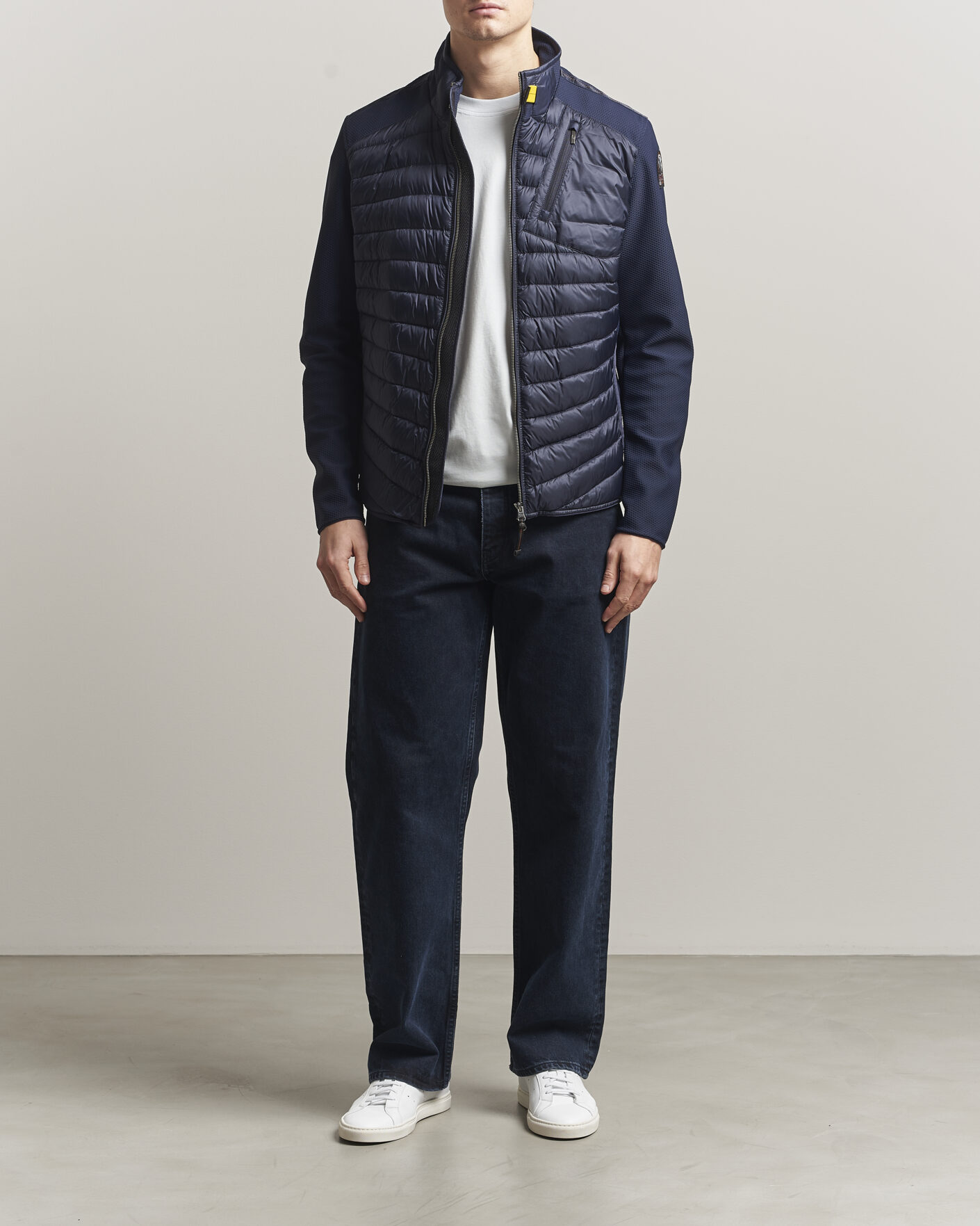 Heren | Jassen | Parajumpers | Jayden Mesh Hybrid Jacket Navy