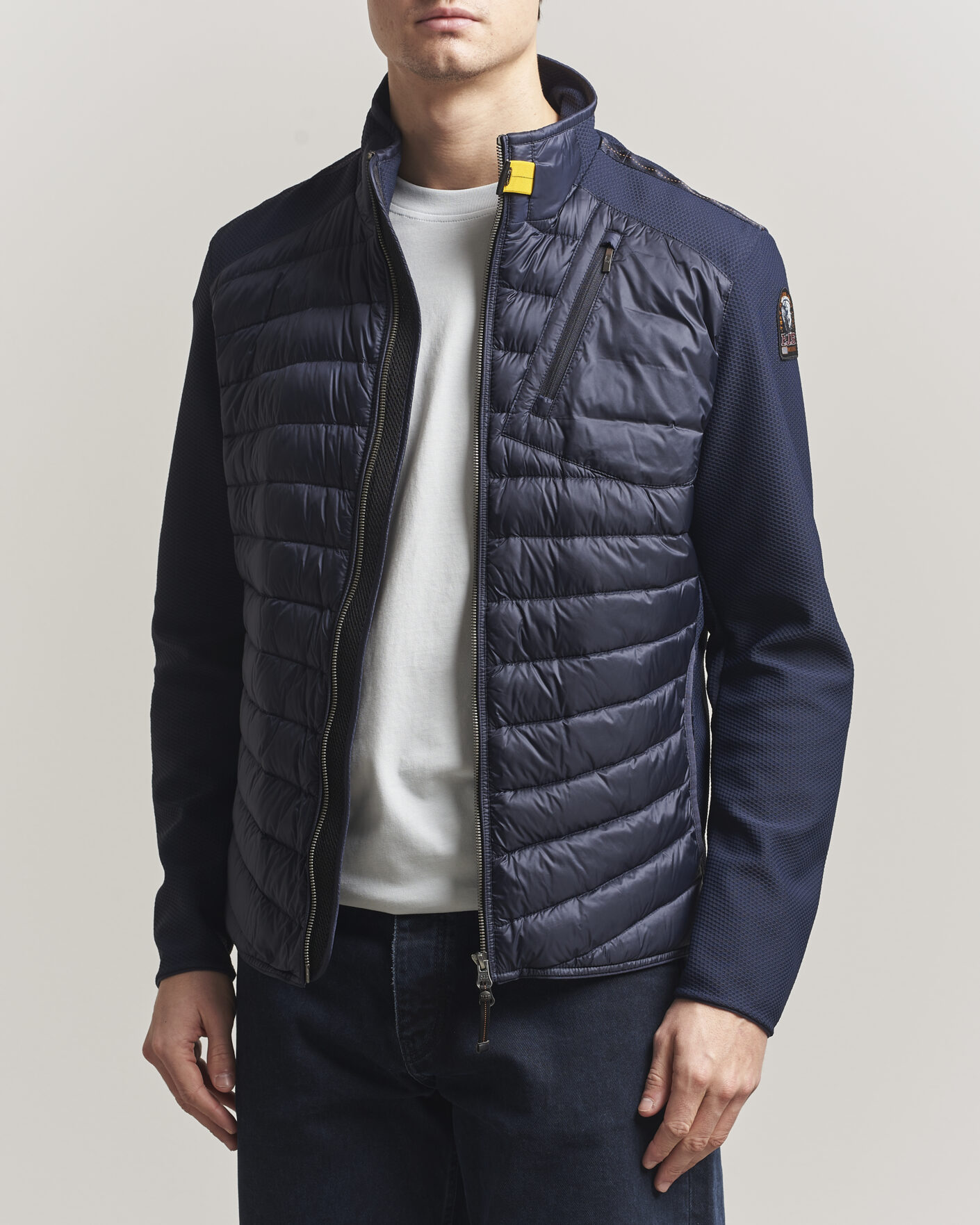 Heren | Jassen | Parajumpers | Jayden Mesh Hybrid Jacket Navy