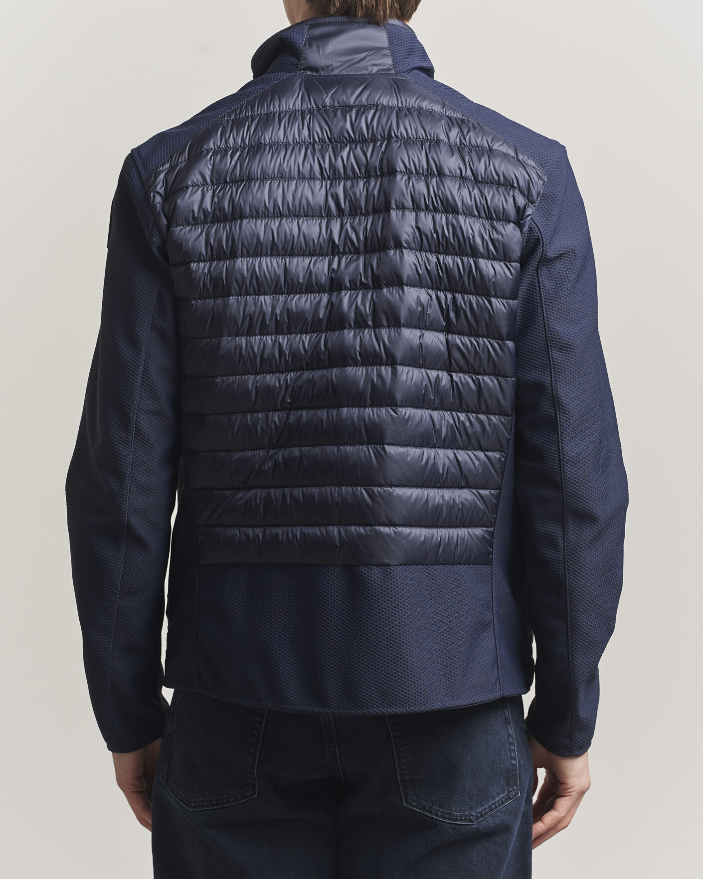 Heren | Jassen | Parajumpers | Jayden Mesh Hybrid Jacket Navy