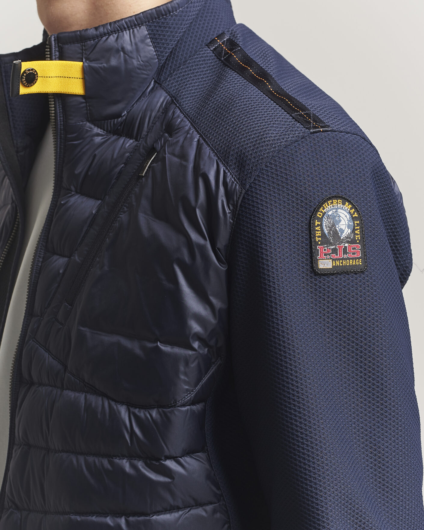 Heren | Jassen | Parajumpers | Jayden Mesh Hybrid Jacket Navy