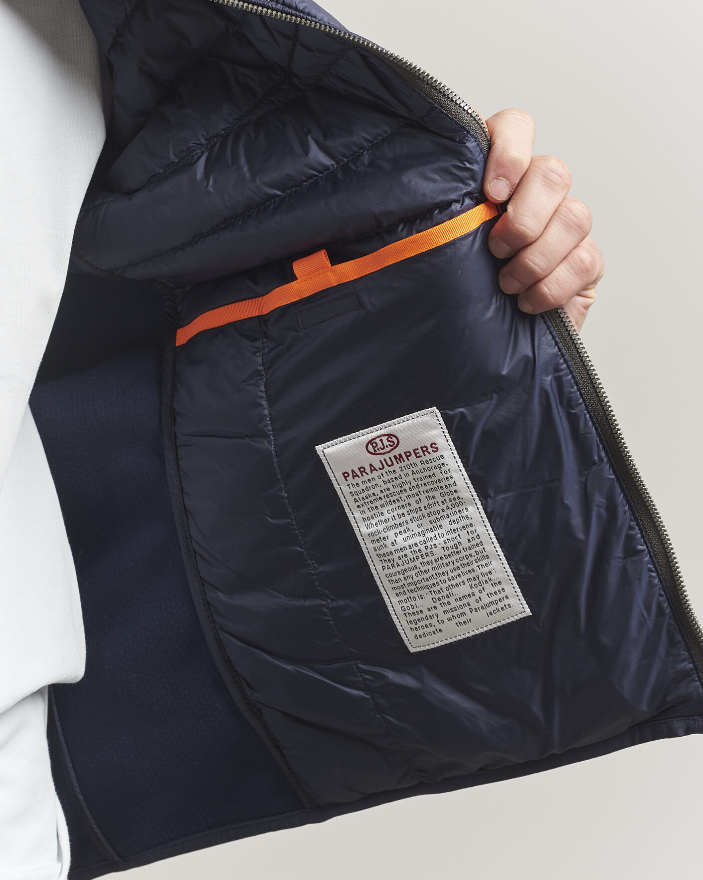 Heren | Jassen | Parajumpers | Jayden Mesh Hybrid Jacket Navy