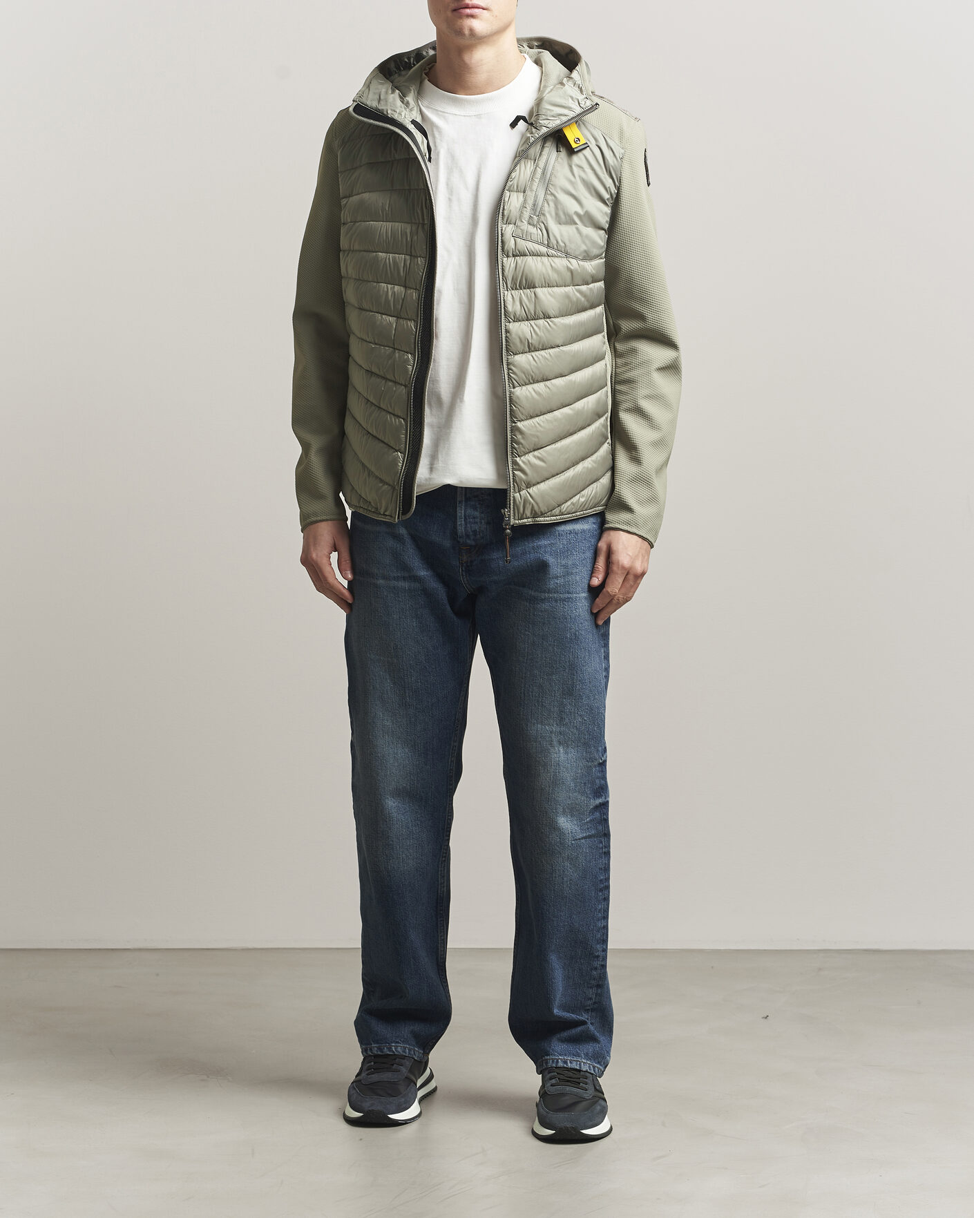 Heren | Jassen | Parajumpers | Nolan Mesh Hooded Hybrid Nowhere