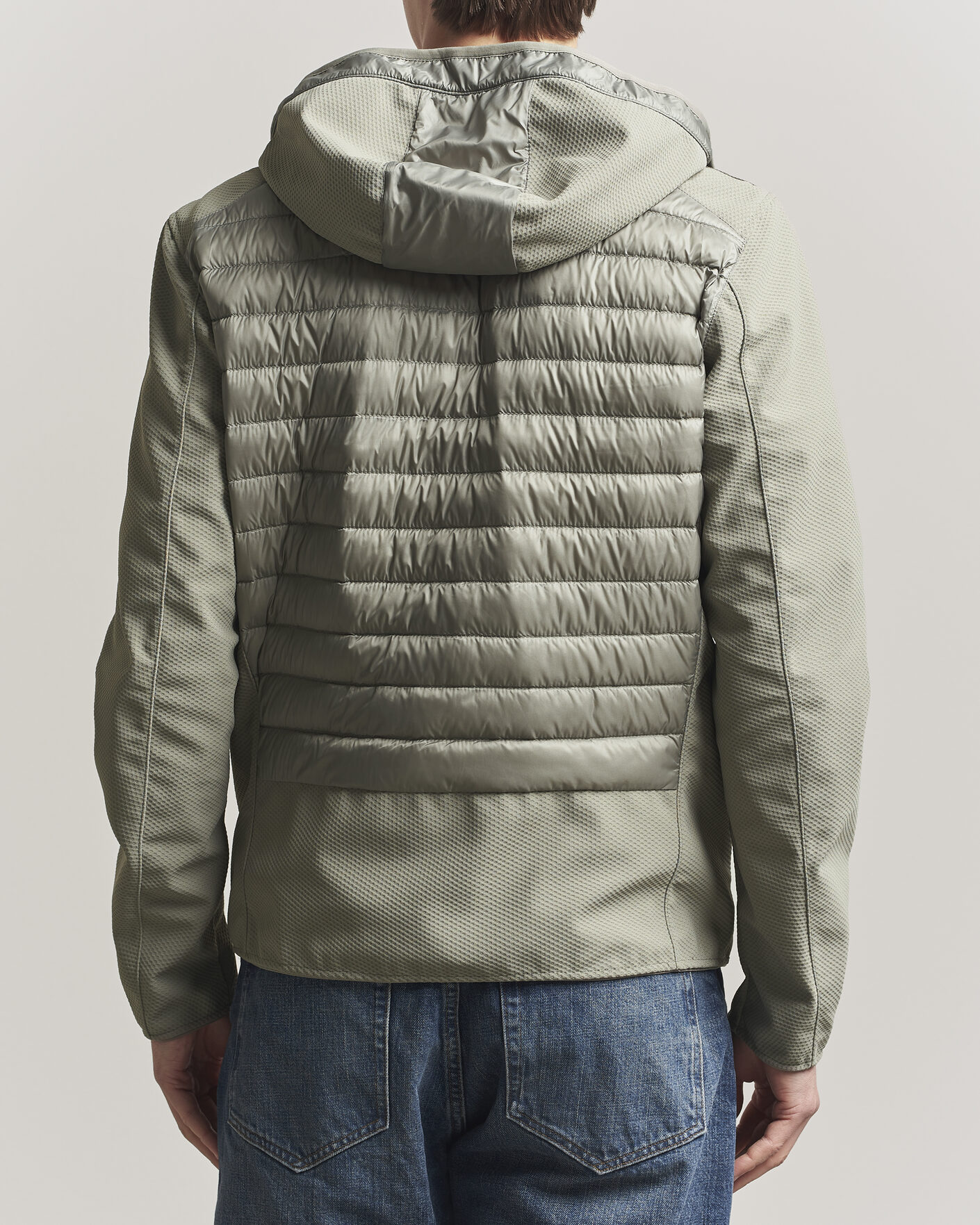 Heren | Jassen | Parajumpers | Nolan Mesh Hooded Hybrid Nowhere
