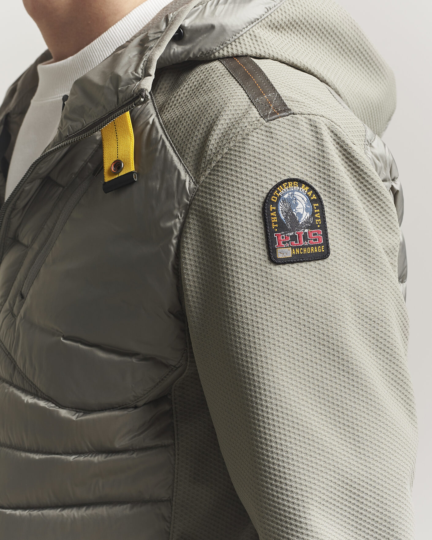 Heren | Jassen | Parajumpers | Nolan Mesh Hooded Hybrid Nowhere