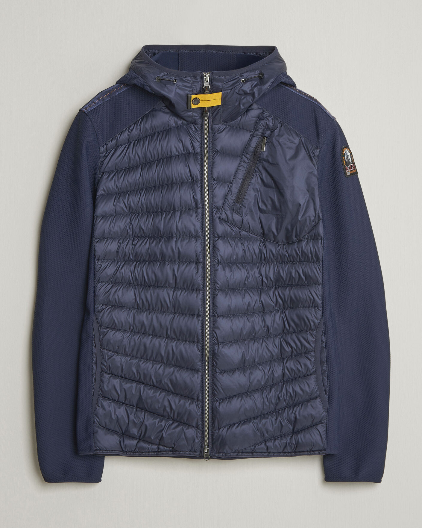 Heren | Jassen | Parajumpers | Nolan Mesh Hooded Hybrid Navy