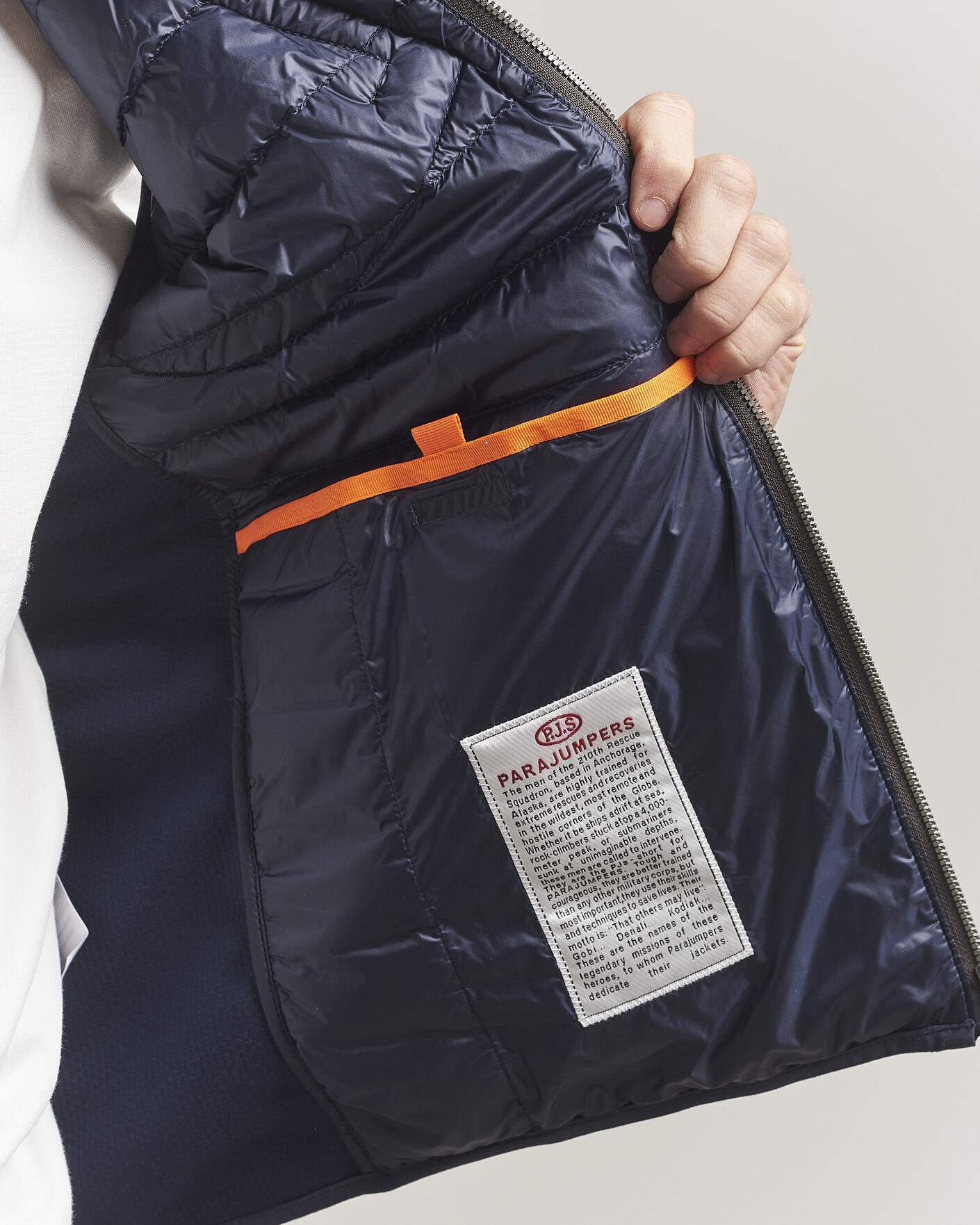 Heren | Gilets | Parajumpers | Zavier Hybrid Vest Navy