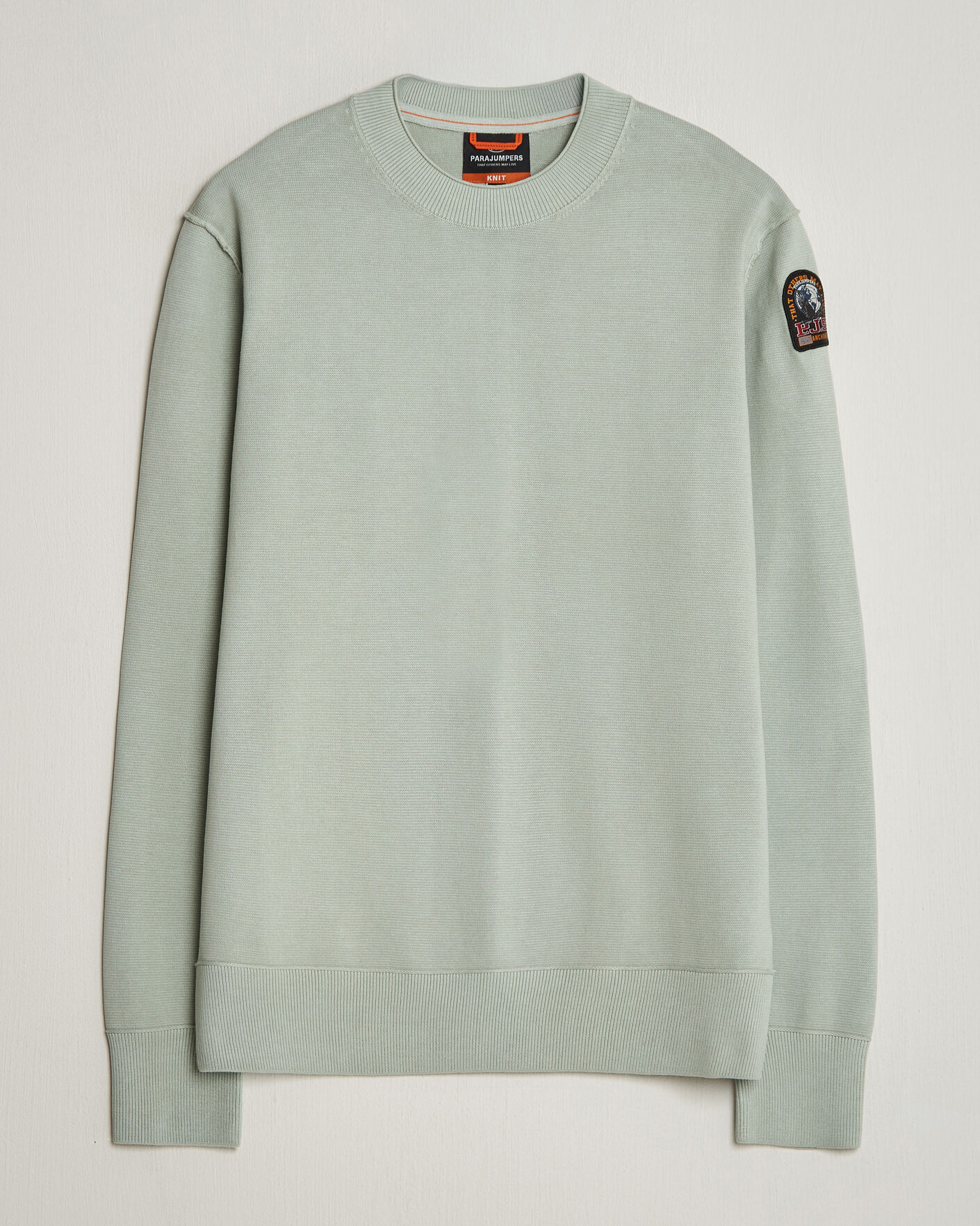 Heren | Truien | Parajumpers | Basic Braw Knitted Sweater Fresh Grey