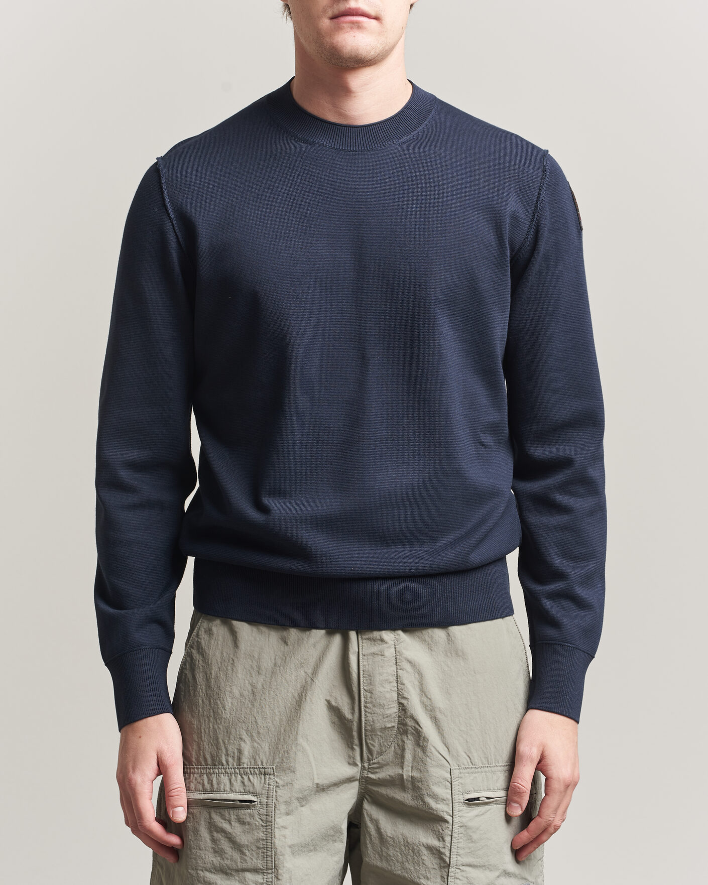 Heren | Truien | Parajumpers | Basic Braw Knitted Sweater Navy