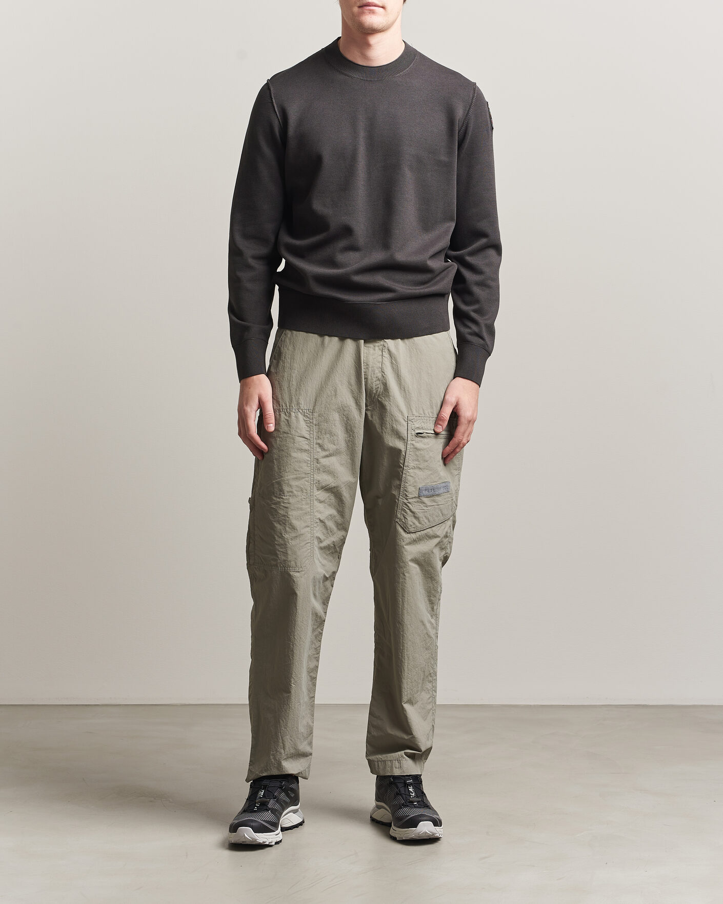 Heren | Truien | Parajumpers | Basic Braw Knitted Sweater Off Black