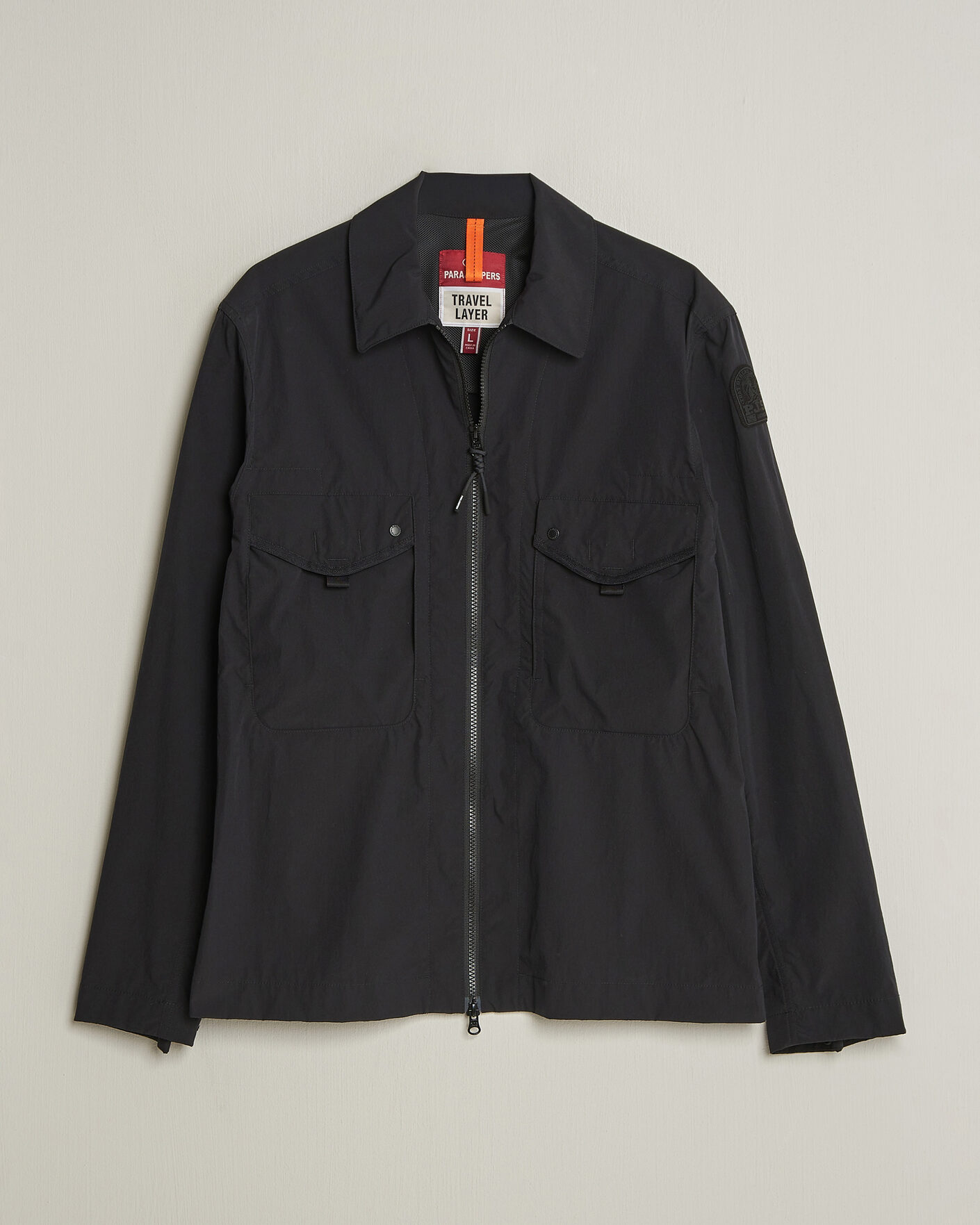Heren | Jassen | Parajumpers | Elgin Travel Shirt Jacket Black