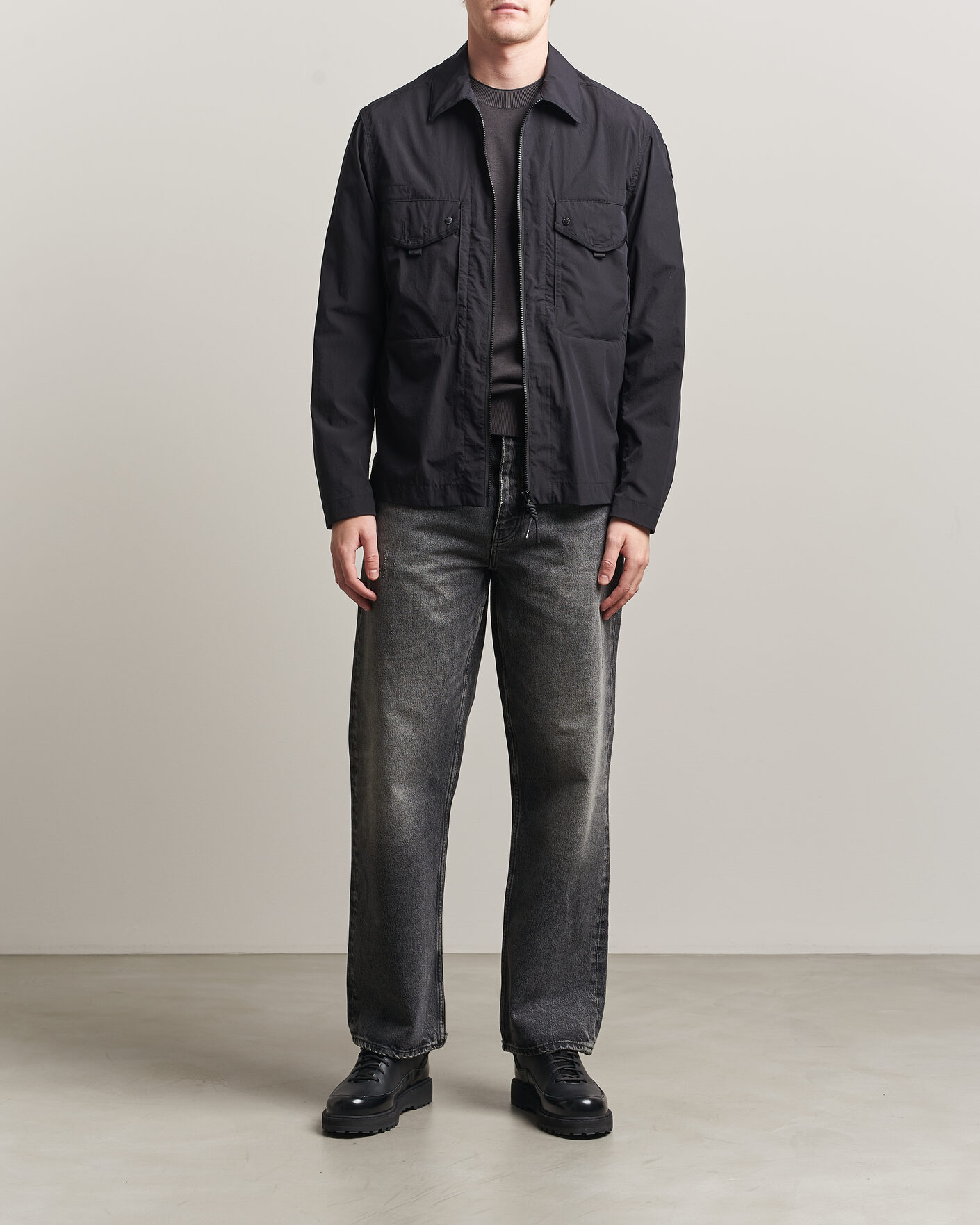 Heren | Jassen | Parajumpers | Elgin Travel Shirt Jacket Black