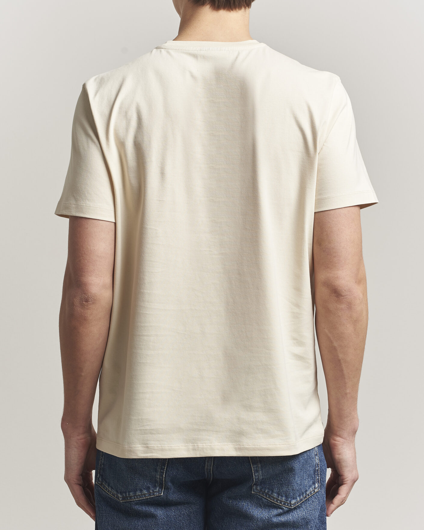 Heren | T-shirts | Parajumpers | Patch Crew Neck T-Shirt Bone