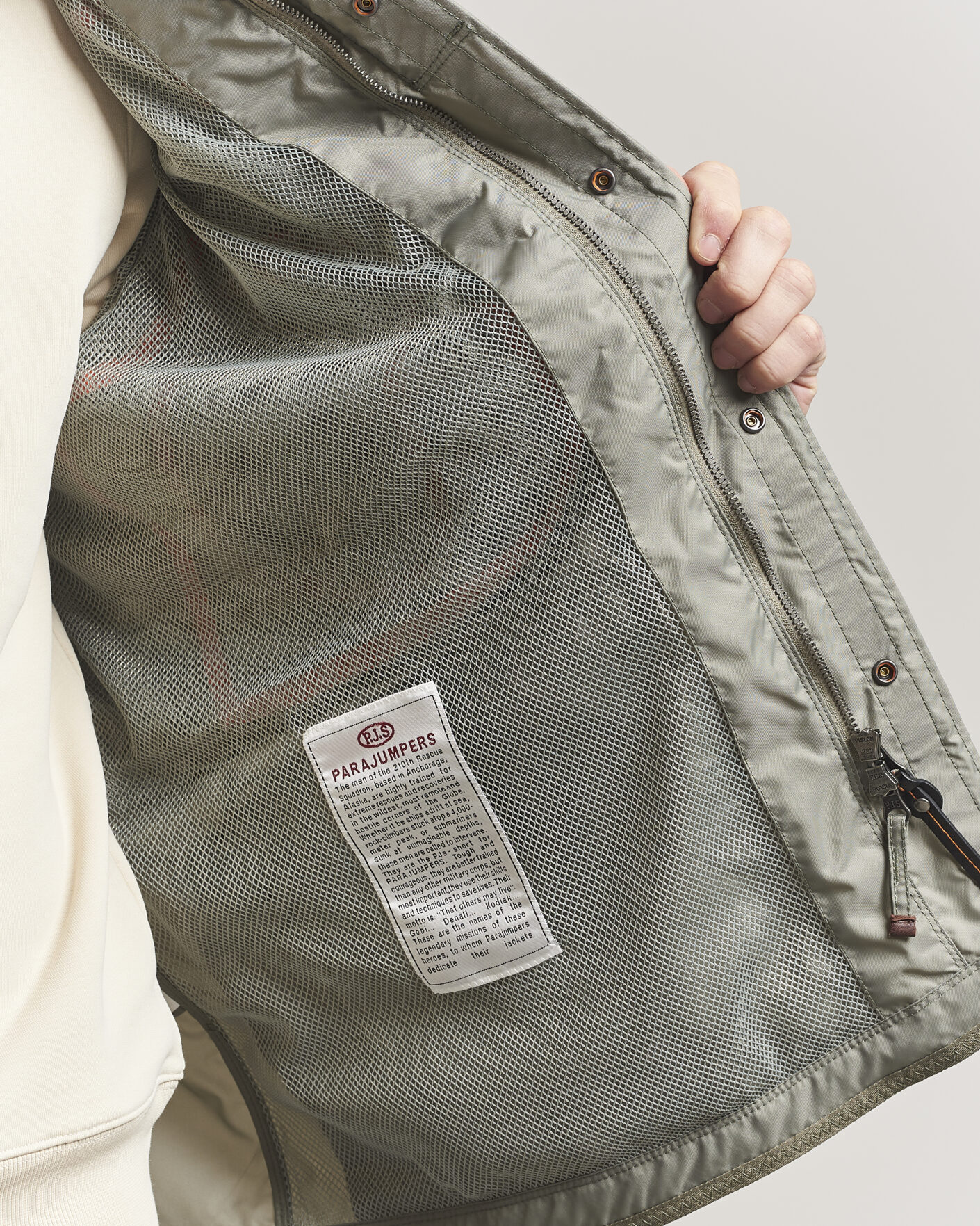 Heren | Jassen | Parajumpers | Morgan Spring Masterpiece Jacket Ashen Sage