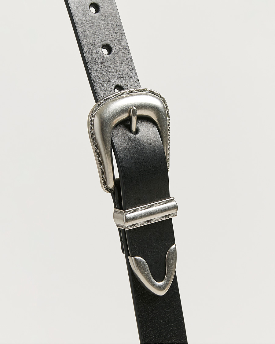 Heren | Riemen | Polo Ralph Lauren | Western Leather Belt Black