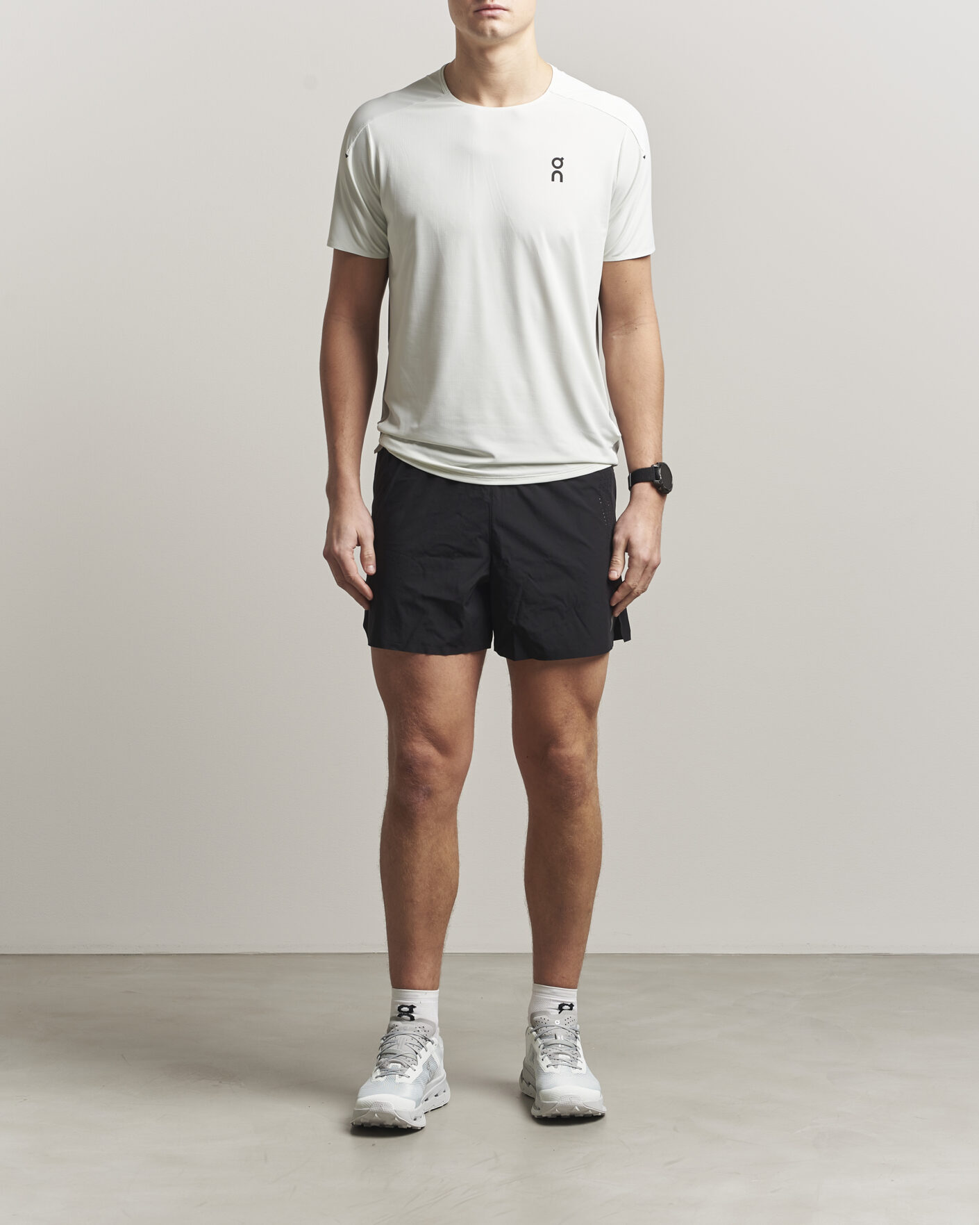 Heren | T-shirts | On | Performance T-Shirt Iceberg/Tin