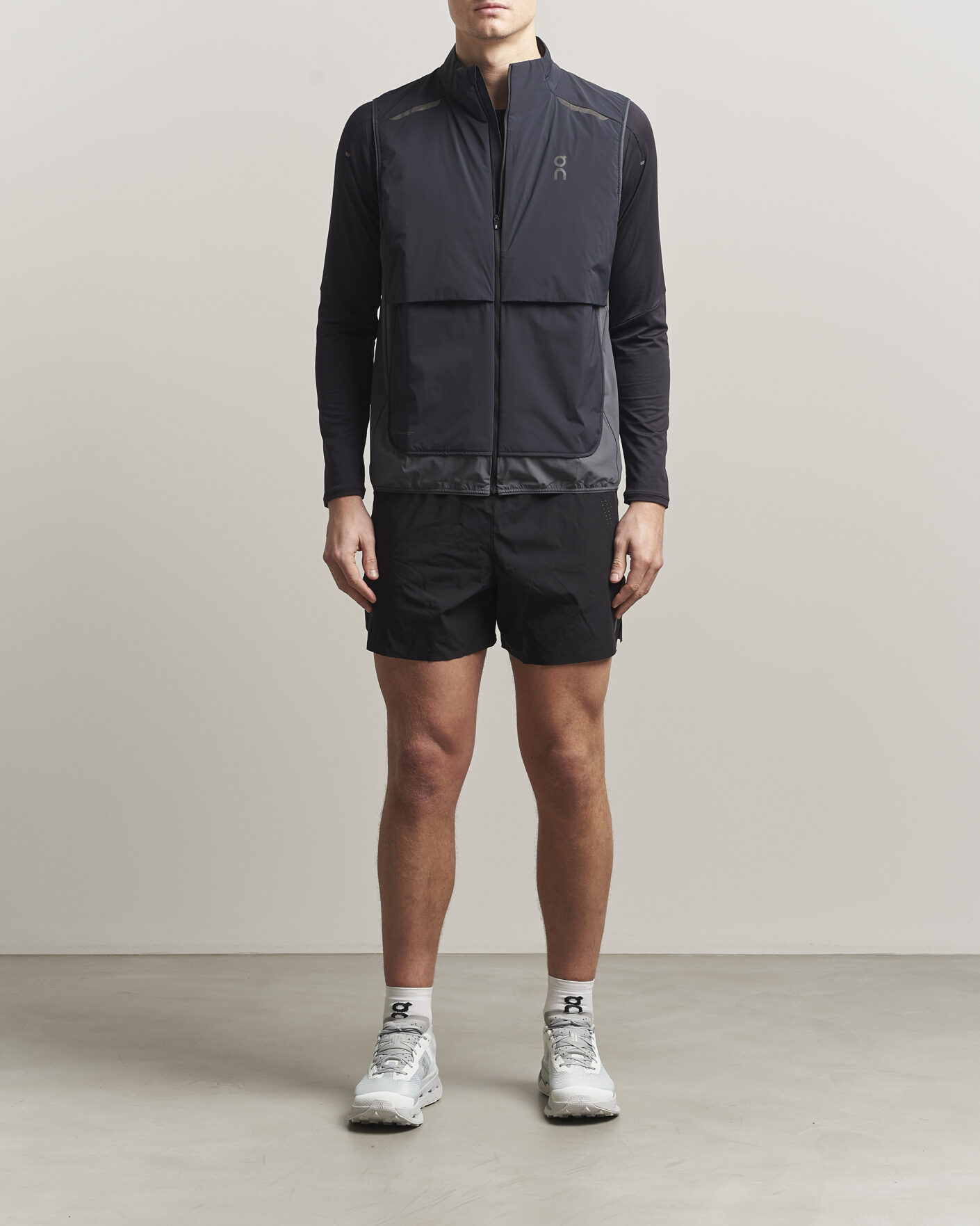 Heren | Gilets | On | Weather Vest Black/Eclipse