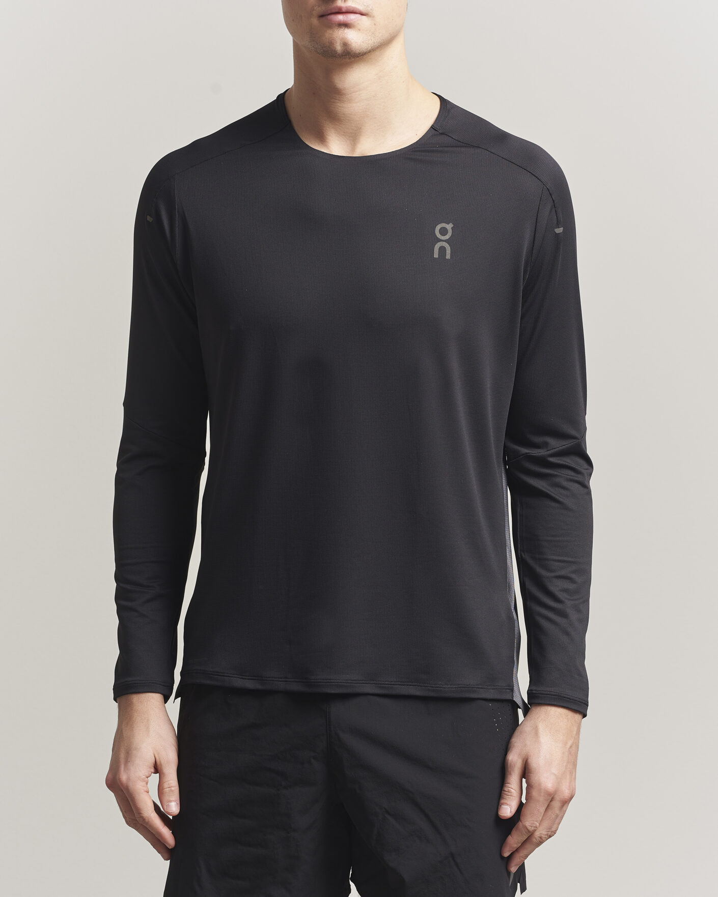 Heren | Truien | On | Performance Long Sleeve T-Shirt Black