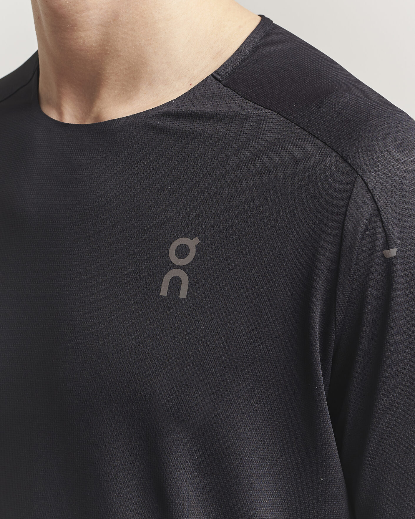 Heren | Truien | On | Performance Long Sleeve T-Shirt Black