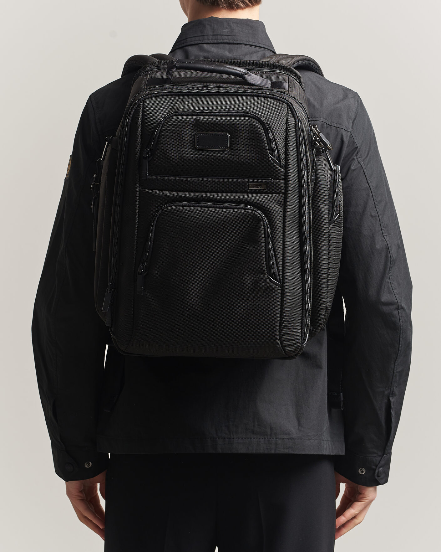 Heren | Tassen | TUMI | Alpha 4 Packing Backpack Black