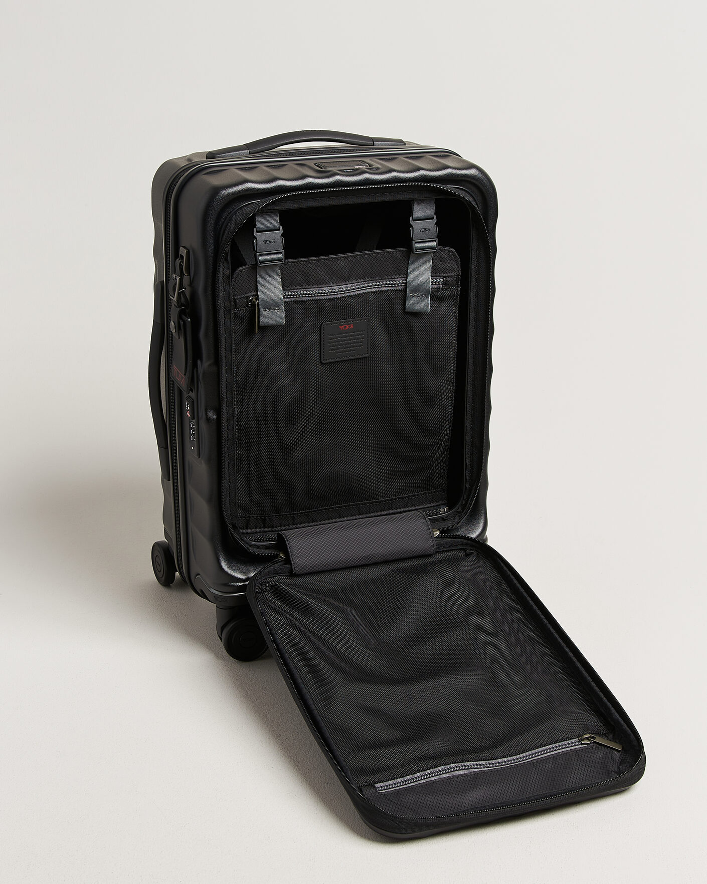 Heren | Tassen | TUMI | 19 Degree Carry-on Front Access Trolley Black
