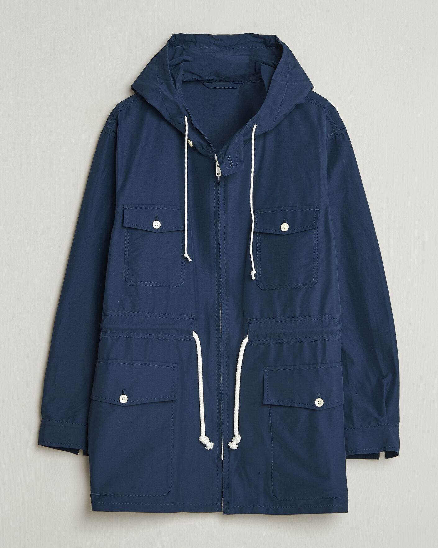 Heren | Jassen | Kamakura Shirts | Marine Parka Navy