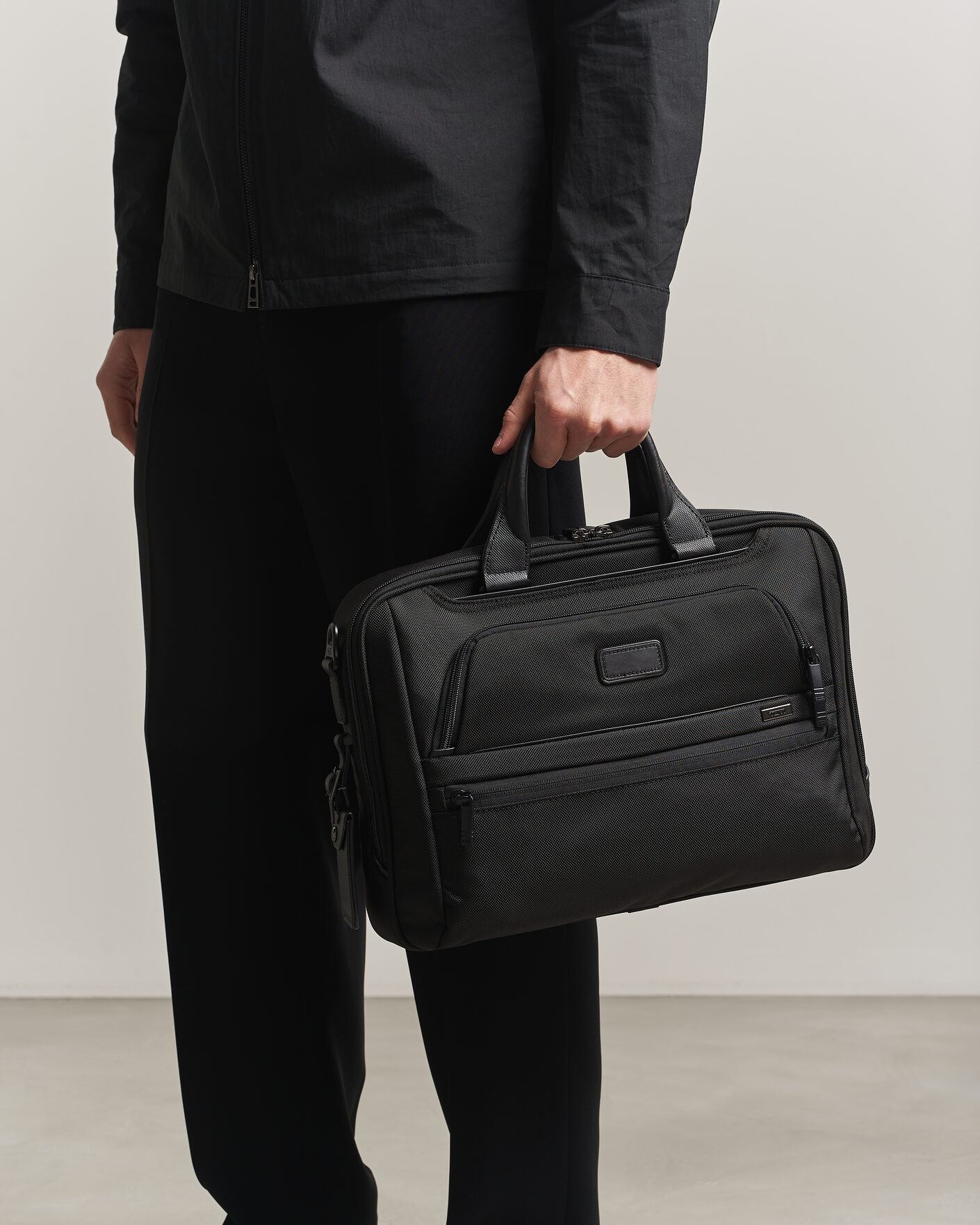 Heren | Tassen | TUMI | Alpha 4 Medium Briefcase Black