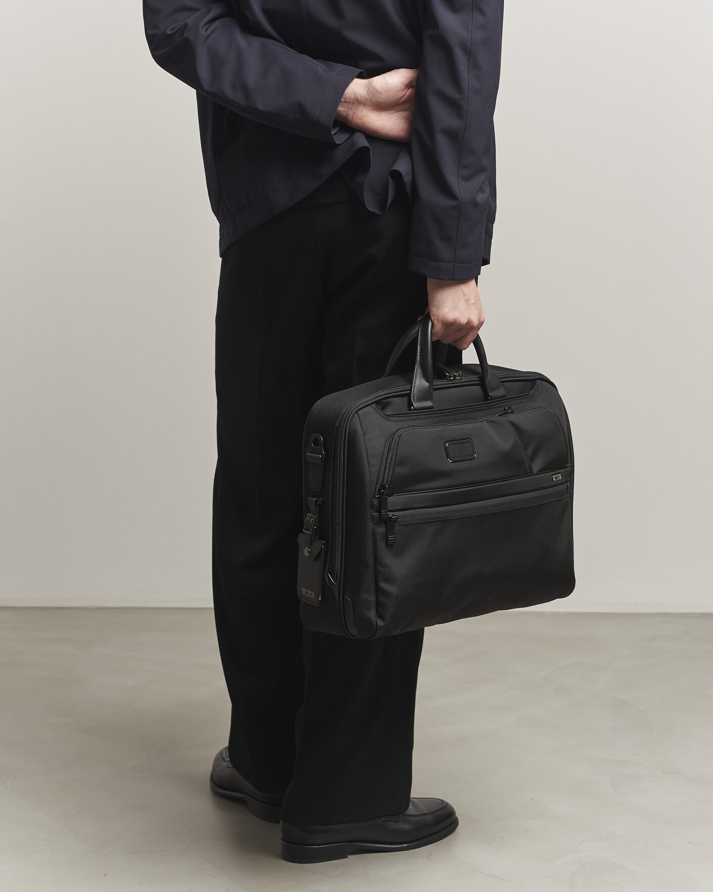 Heren | Tassen | TUMI | Alpha 4 Large Briefcase Black