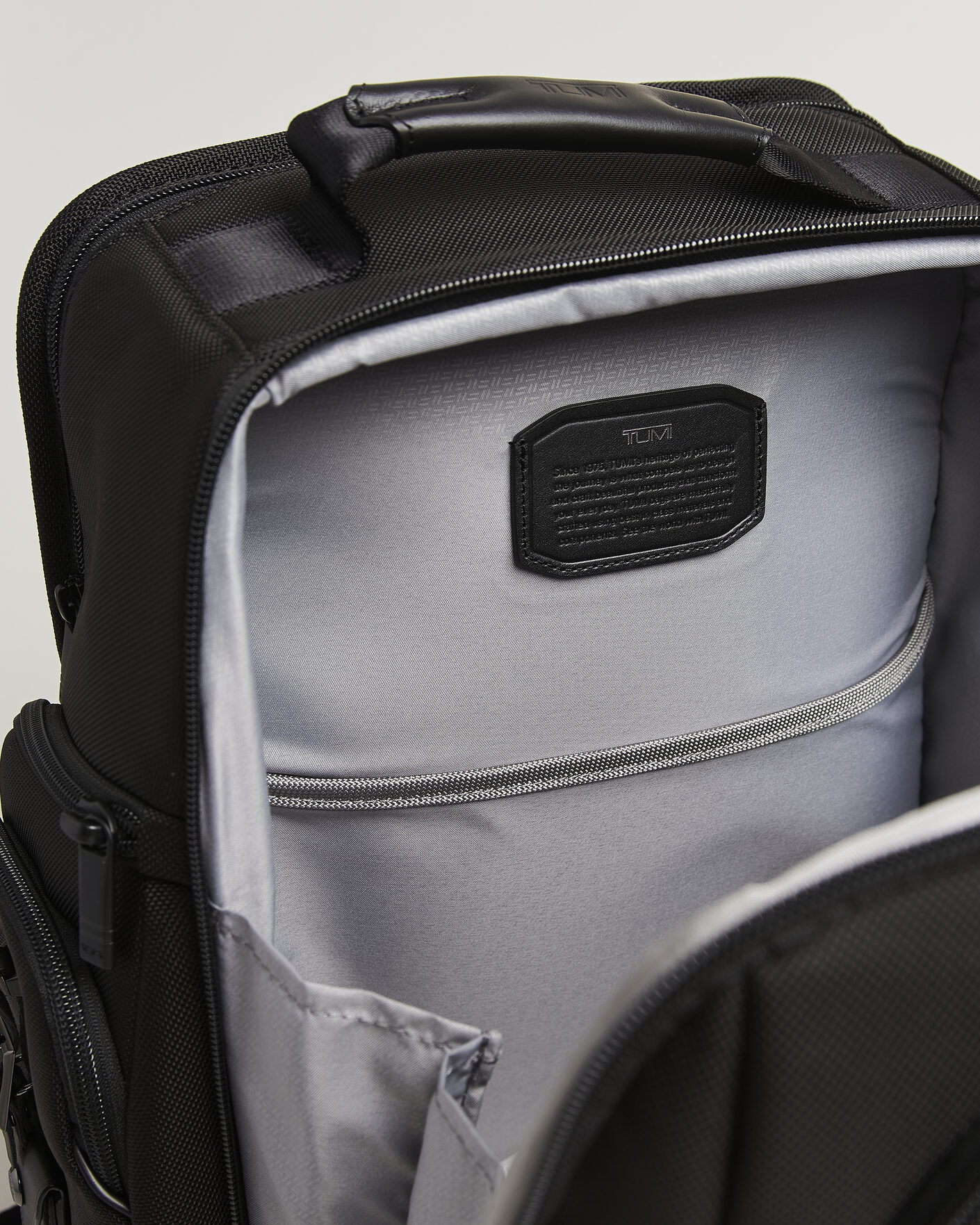 Heren | Tassen | TUMI | Alpha 4 Brief Backpack Black
