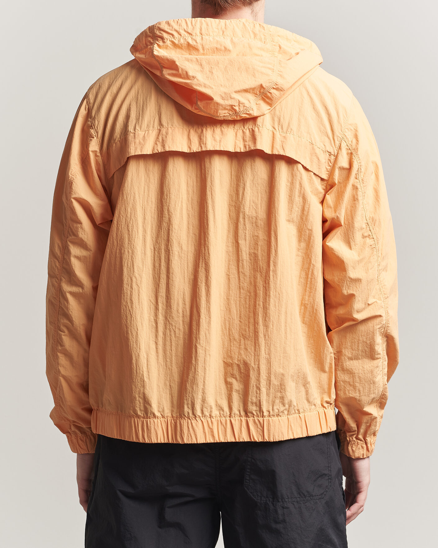 Heren | Jassen | Parajumpers | Rube Smash Peached Nylon Hooded Jacket Apricot Nectar