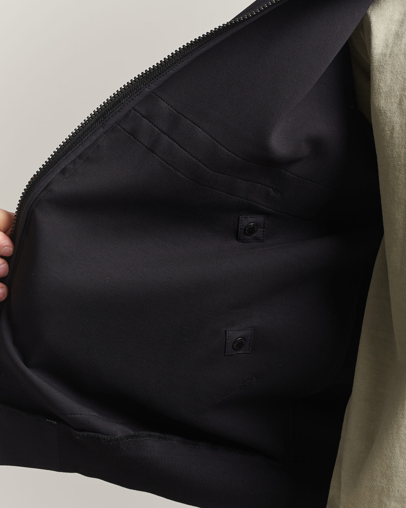 Heren | Jassen | Parajumpers | Kouga Evo Fleece Hooded Hybrid Jacket Black