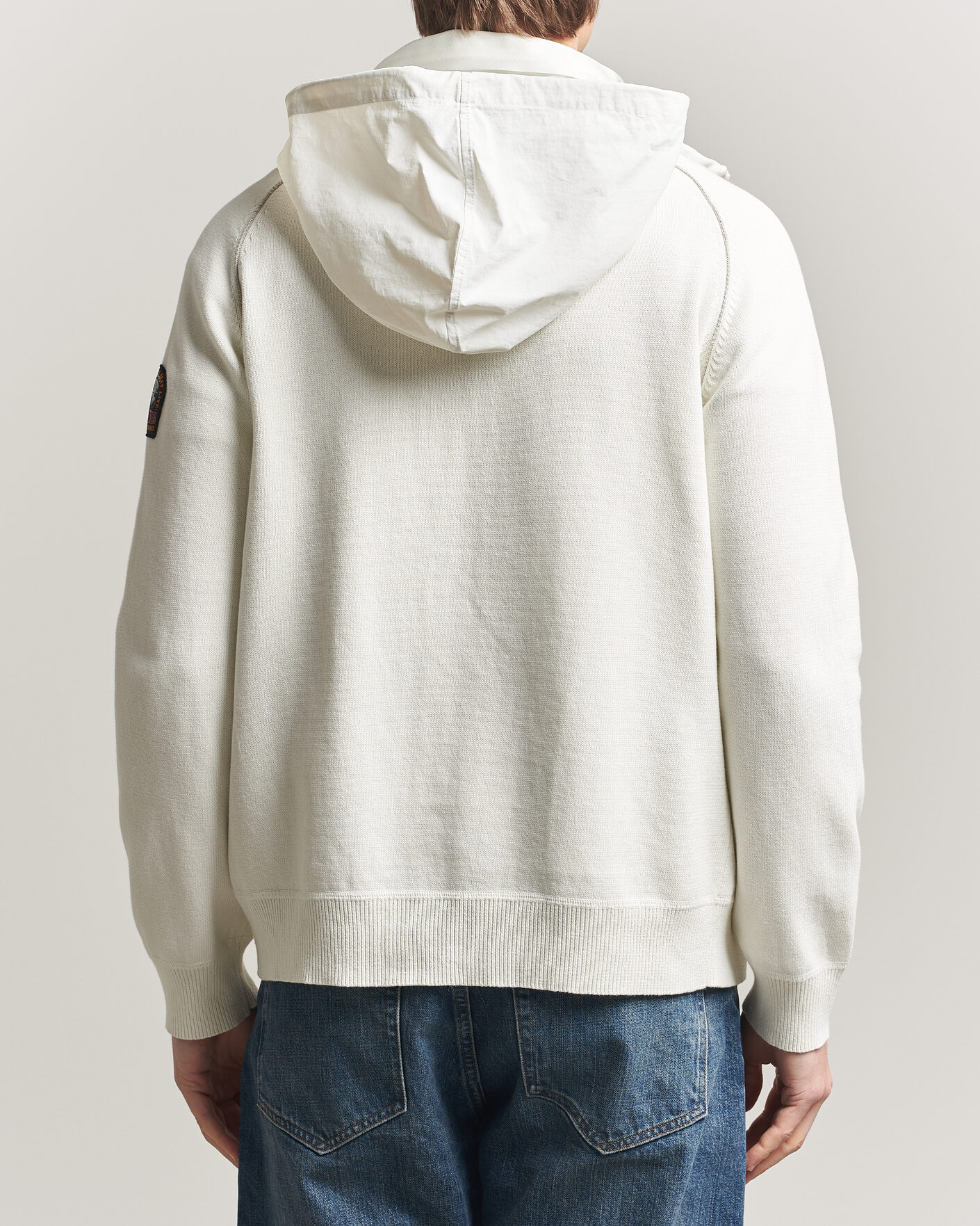 Heren | Jassen | Parajumpers | Bargany Rescue Knitted Hybrid Jacket Star White