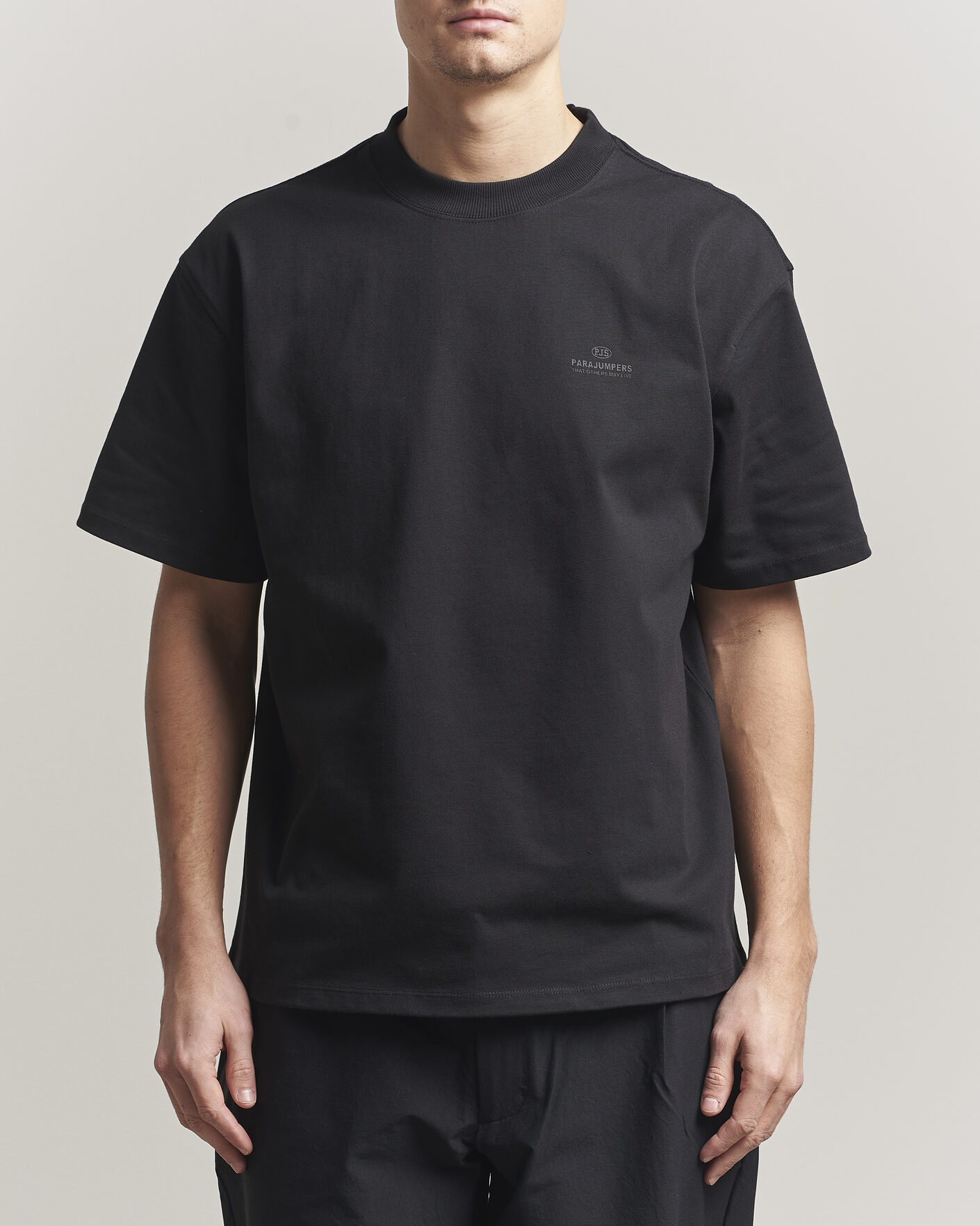 Heren | T-shirts | Parajumpers | Reg Compact Jersey T-Shirt Black