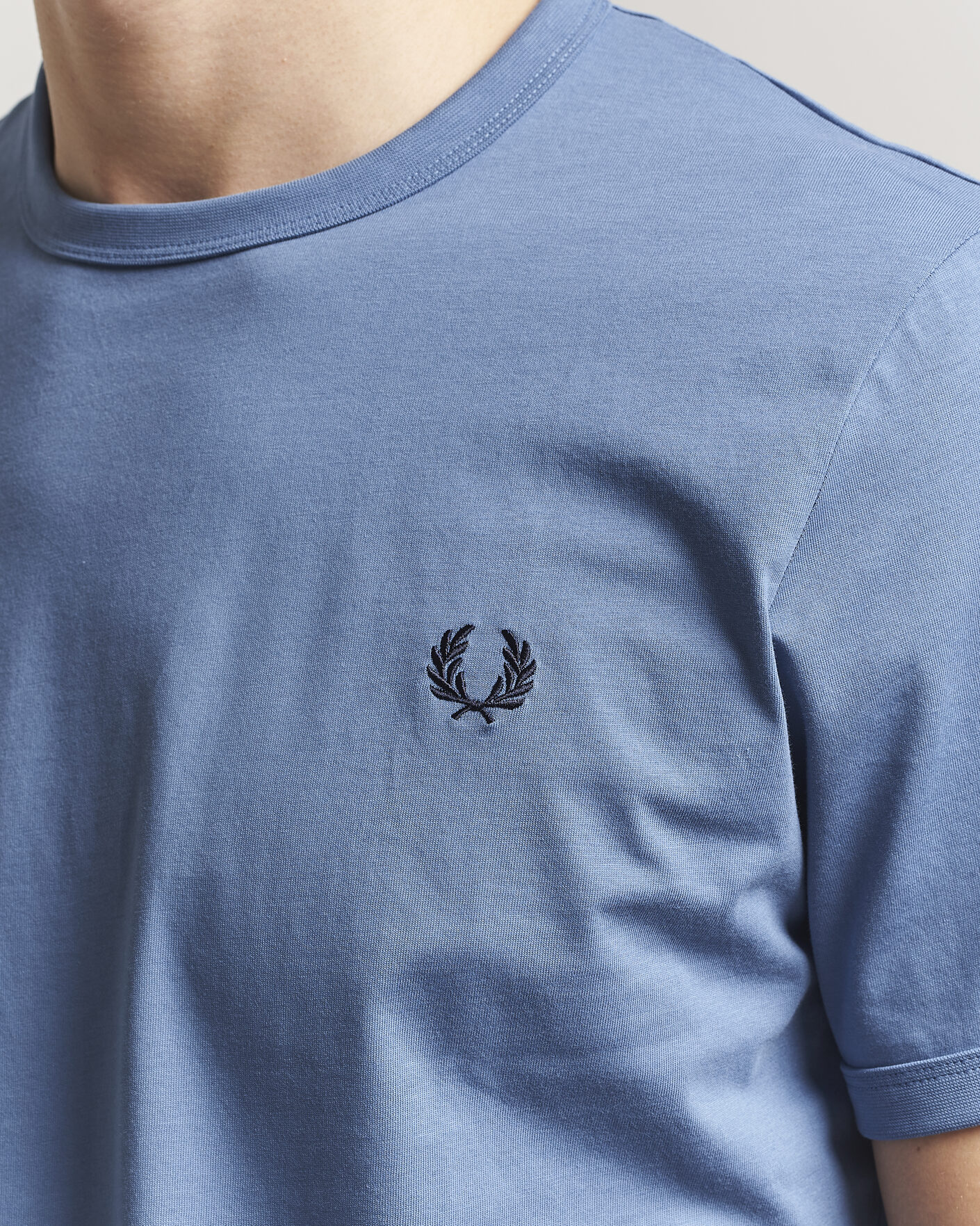 Heren | T-shirts | Fred Perry | Ringer T-Shirt Ace Blue